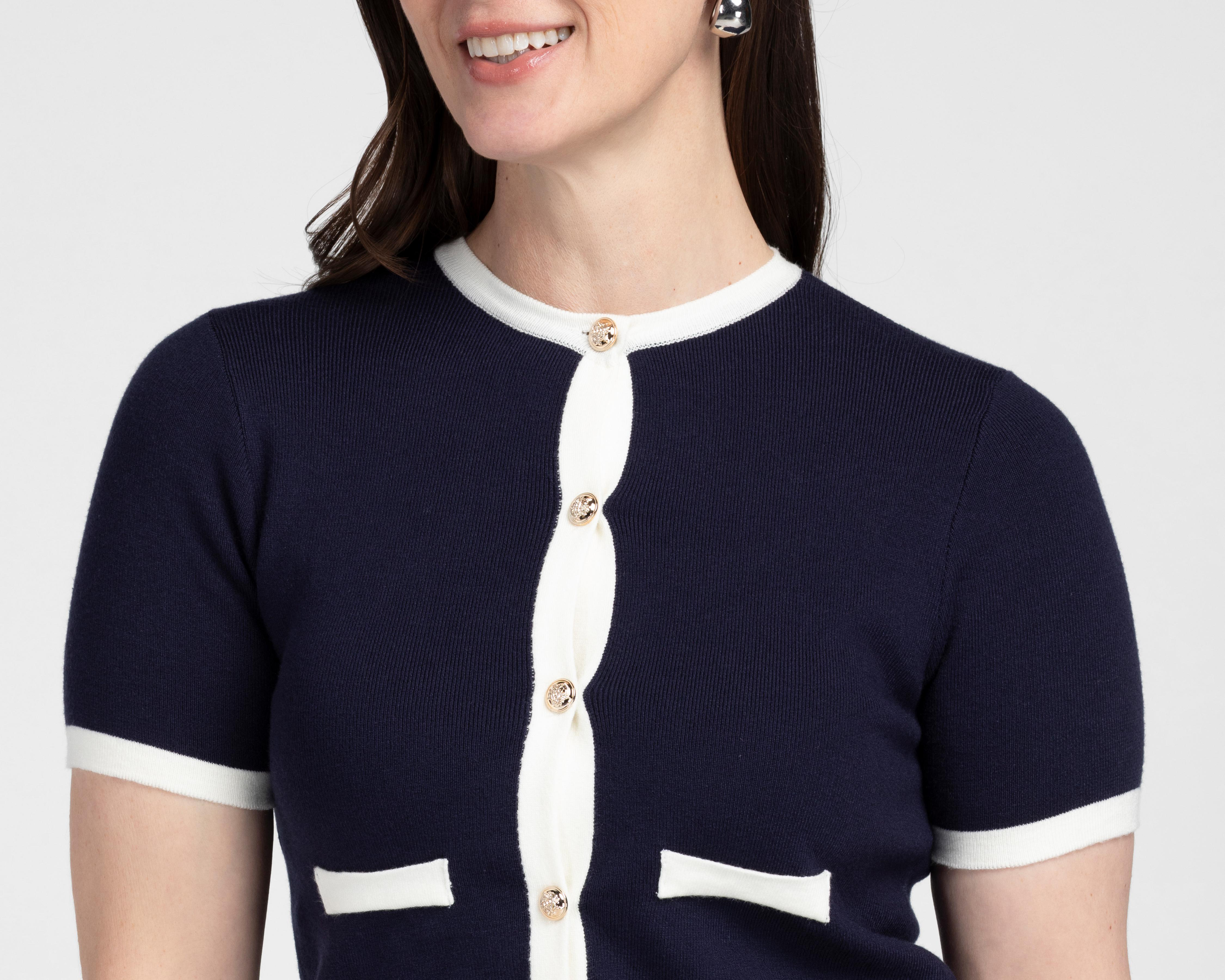 Foto 4 | Blusa Manga Corta Sahara para Mujer