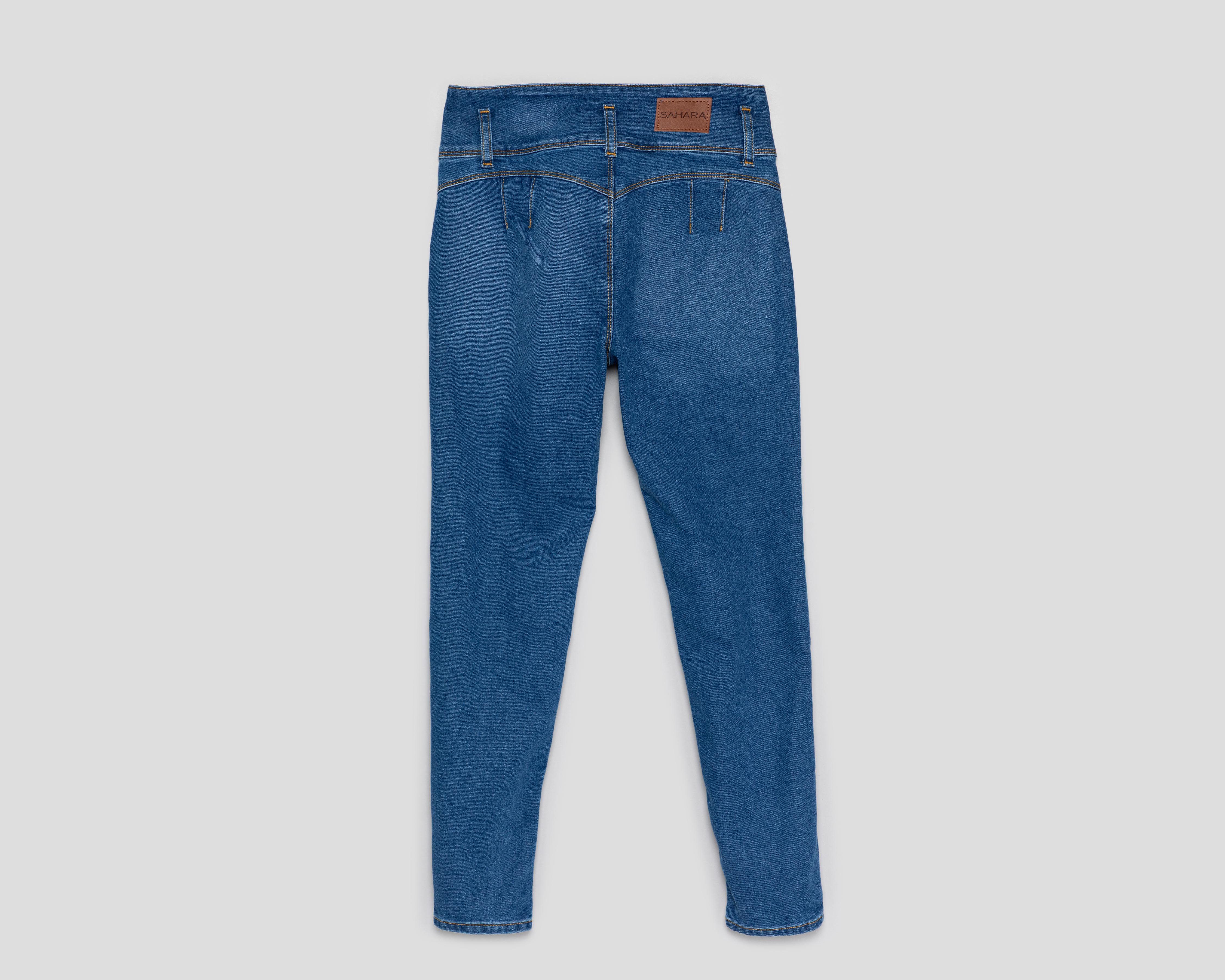 Foto 3 pulgar | Jeans Skinny Sahara para Mujer