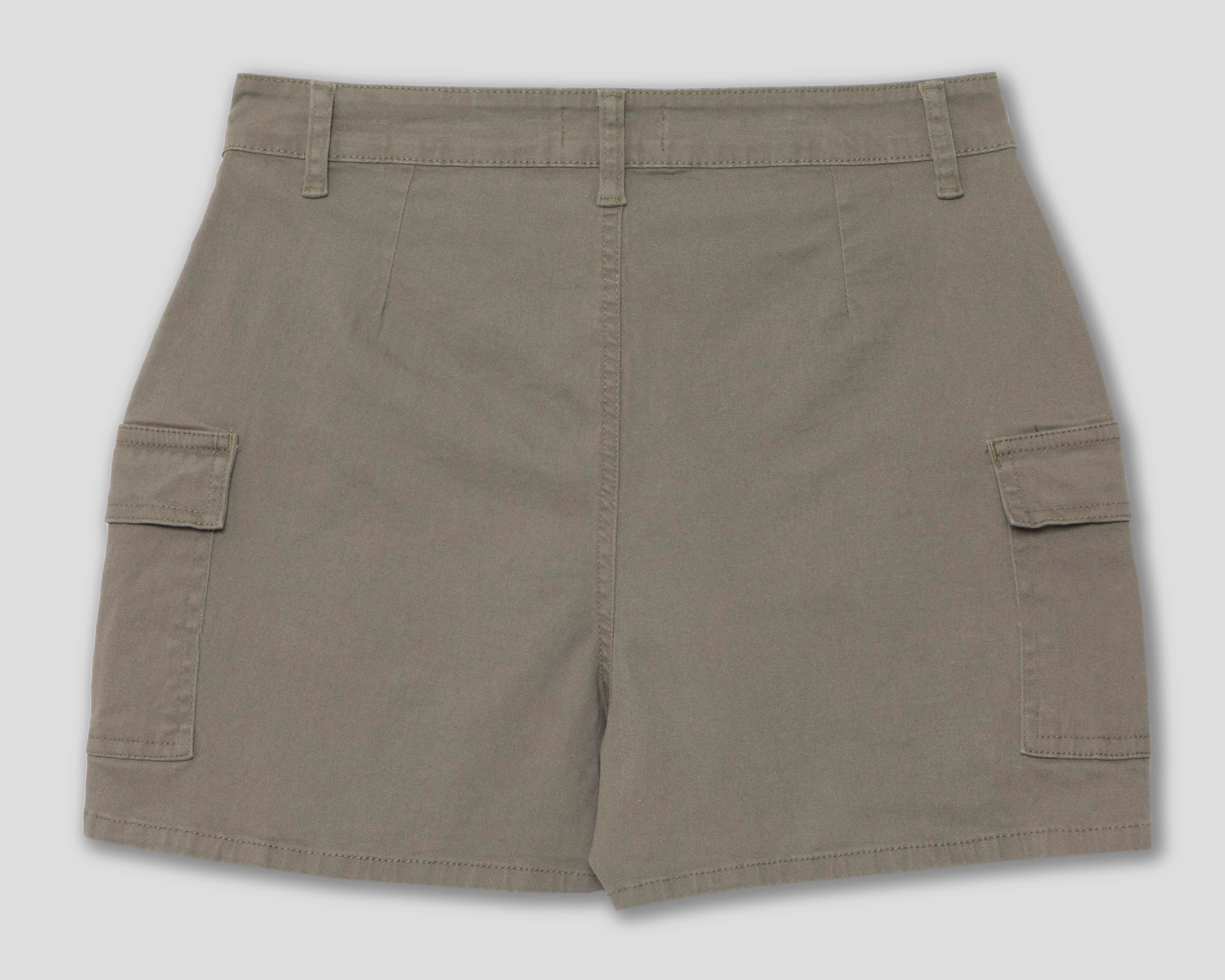 Foto 2 | Short Falda Refill con Bolsillos para Mujer