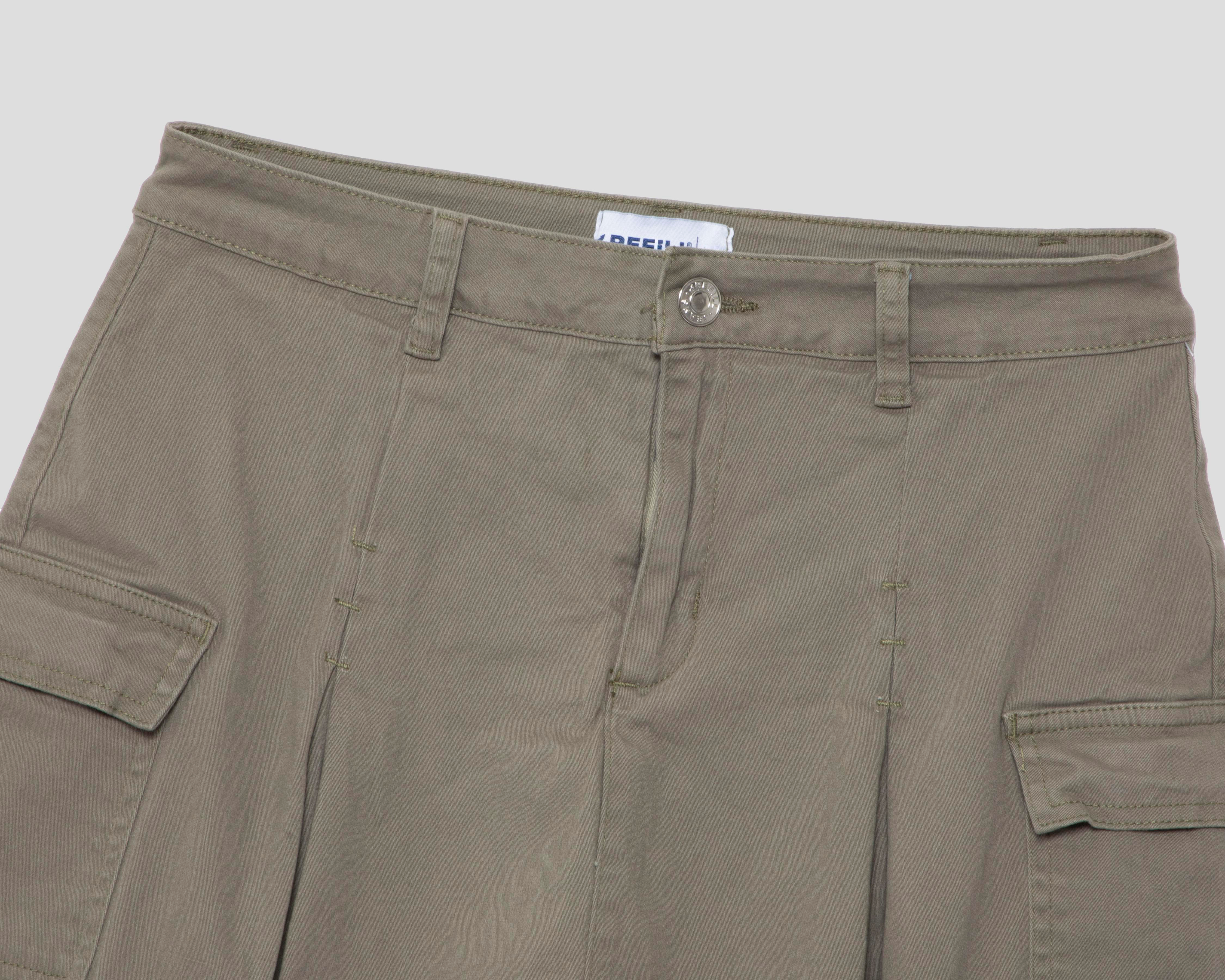 Foto 4 pulgar | Short Falda Refill con Bolsillos para Mujer