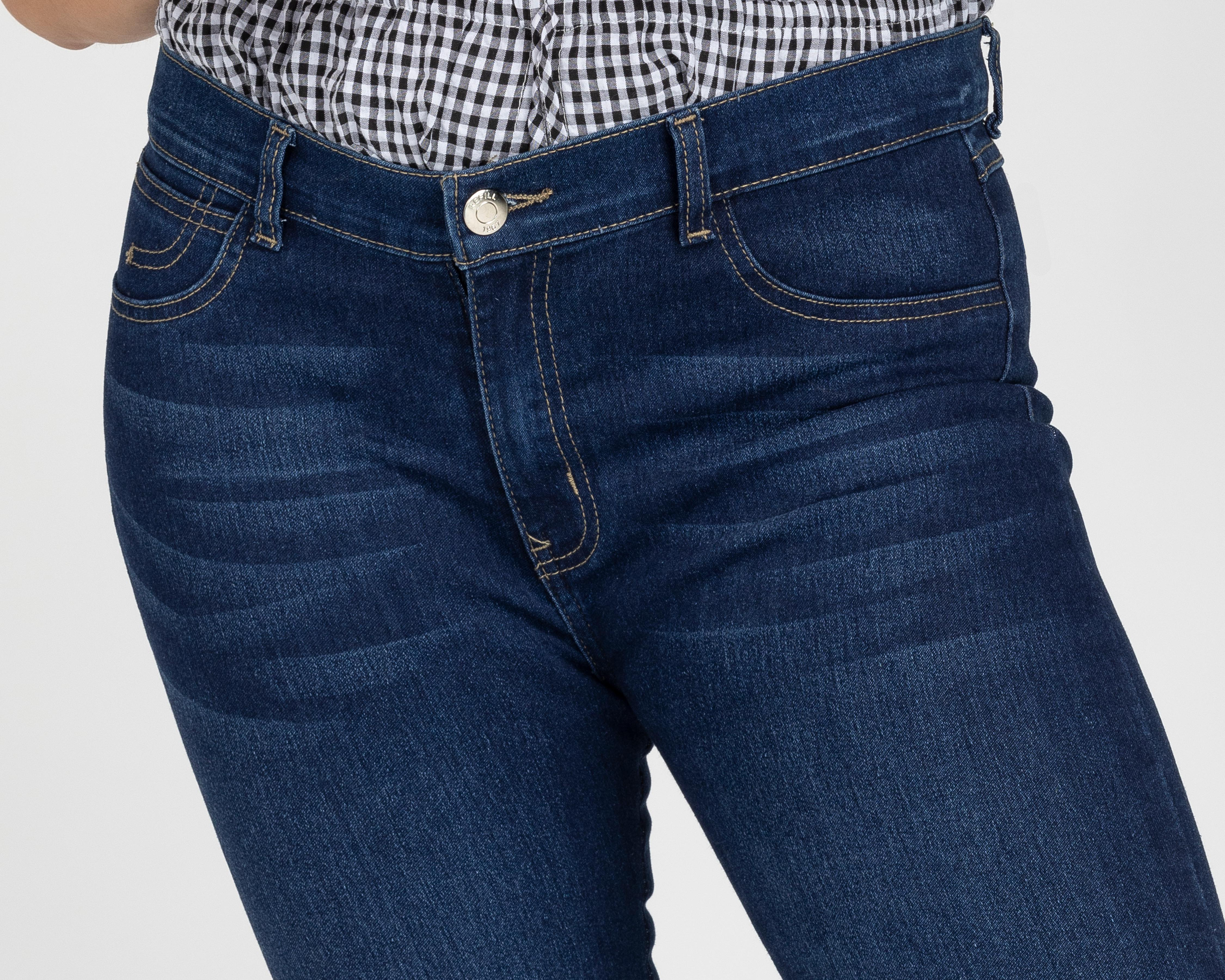 Foto 4 | Jeans Refill Skinny Fit Deslavados