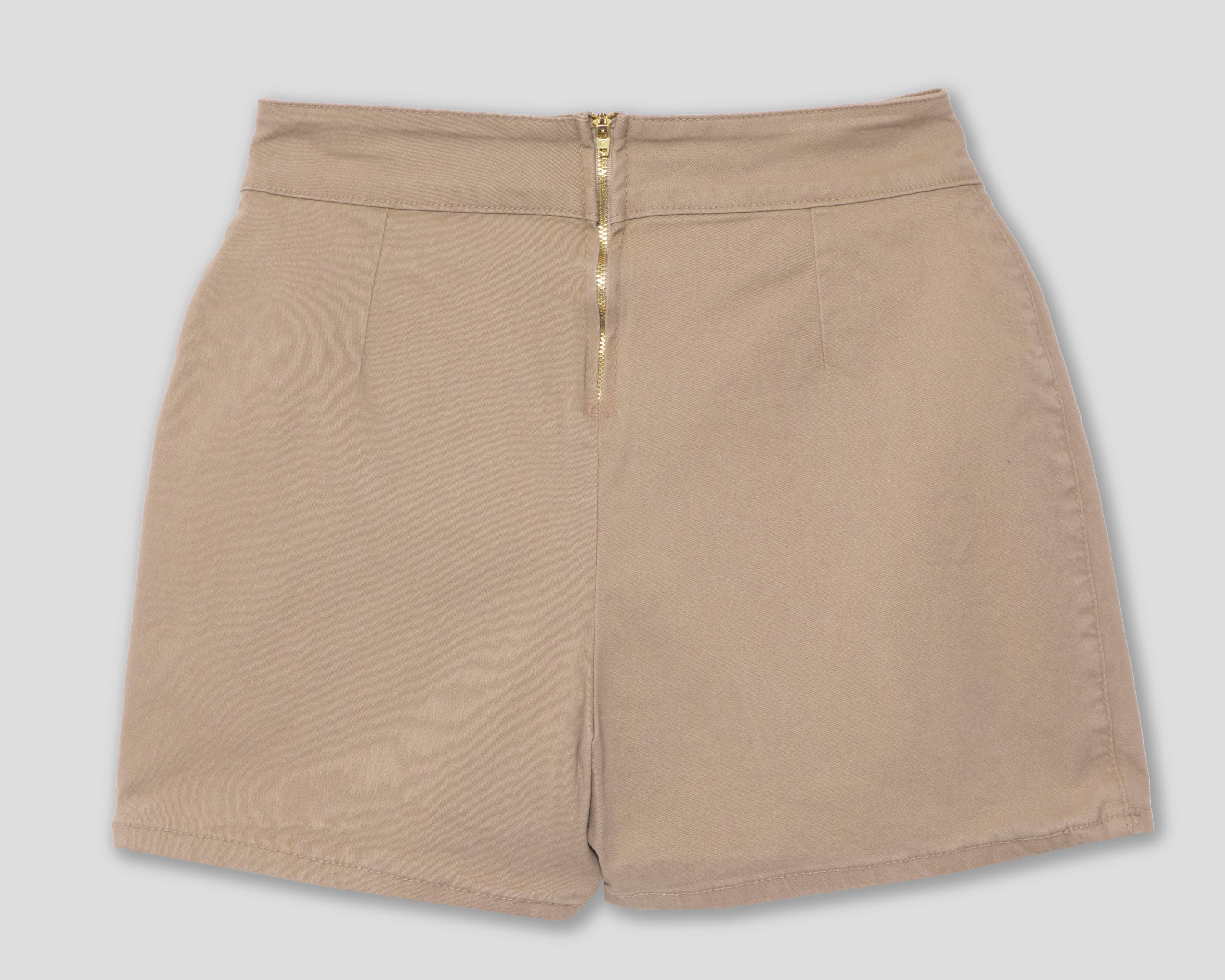 Foto 3 pulgar | Short Falda Refill de Gabardina para Mujer