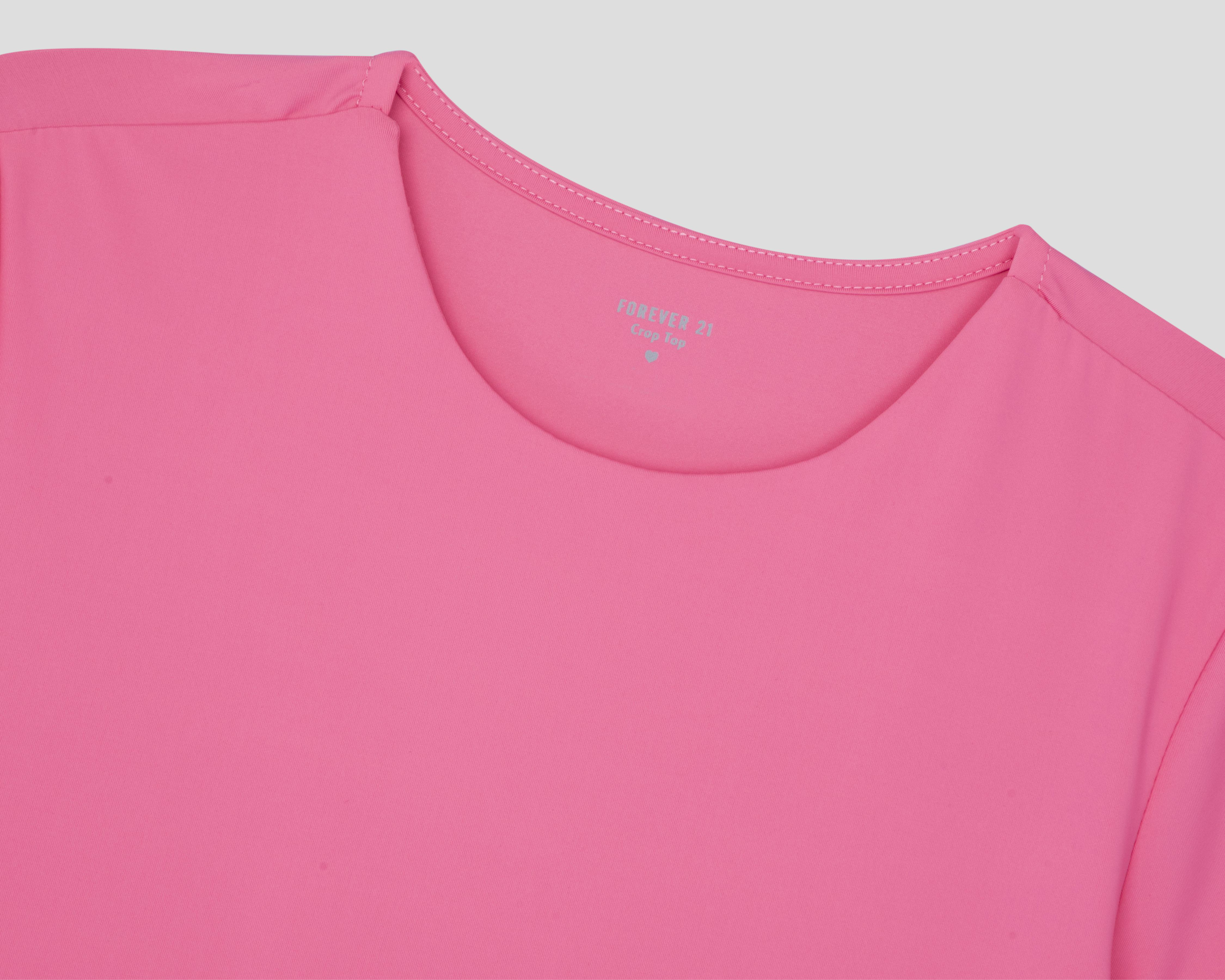 Foto 4 pulgar | Playera Forever 21 Manga Corta Juvenil