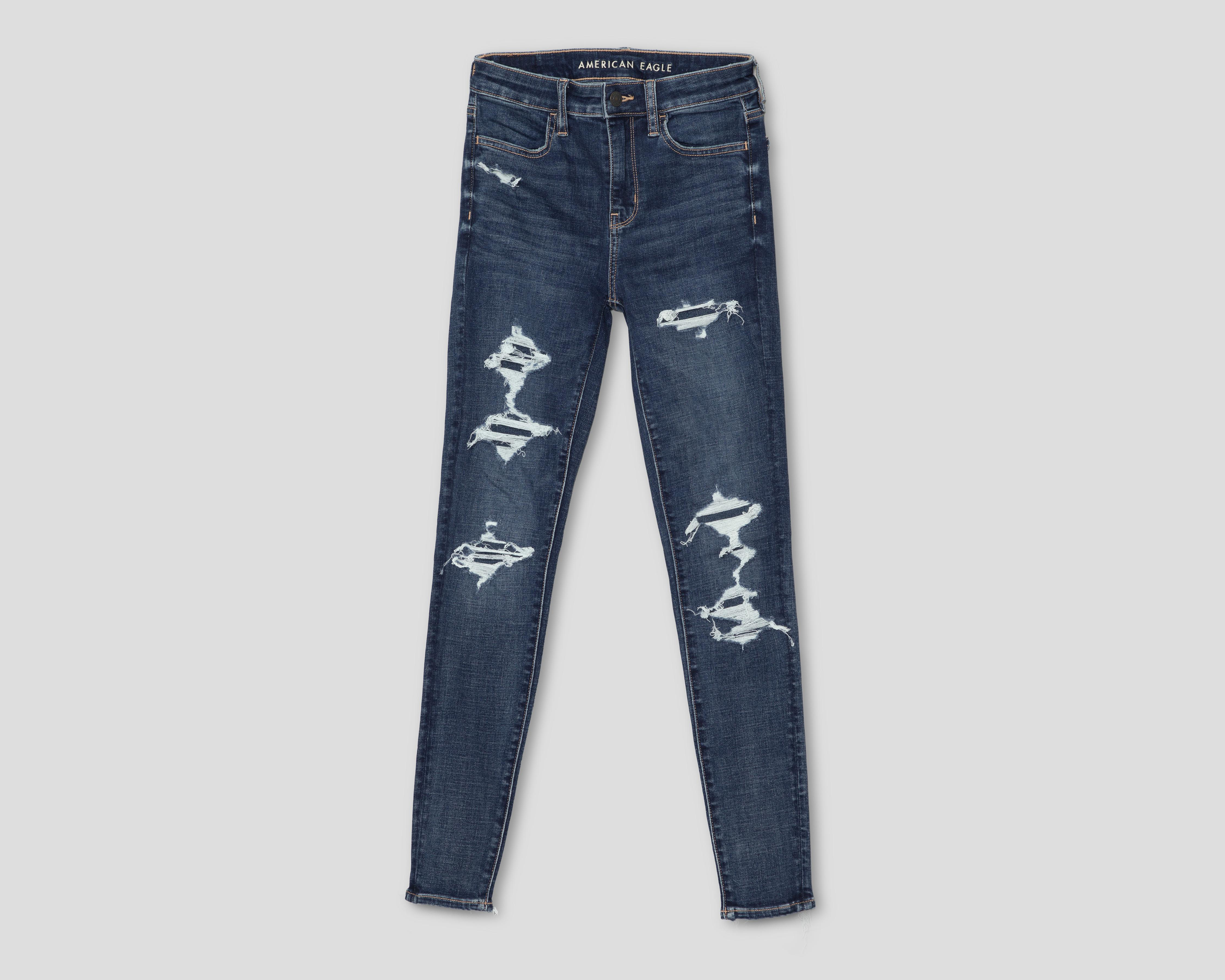 Foto 2 pulgar | Jeans Skinny American Eagle High Rise Jegging para Mujer