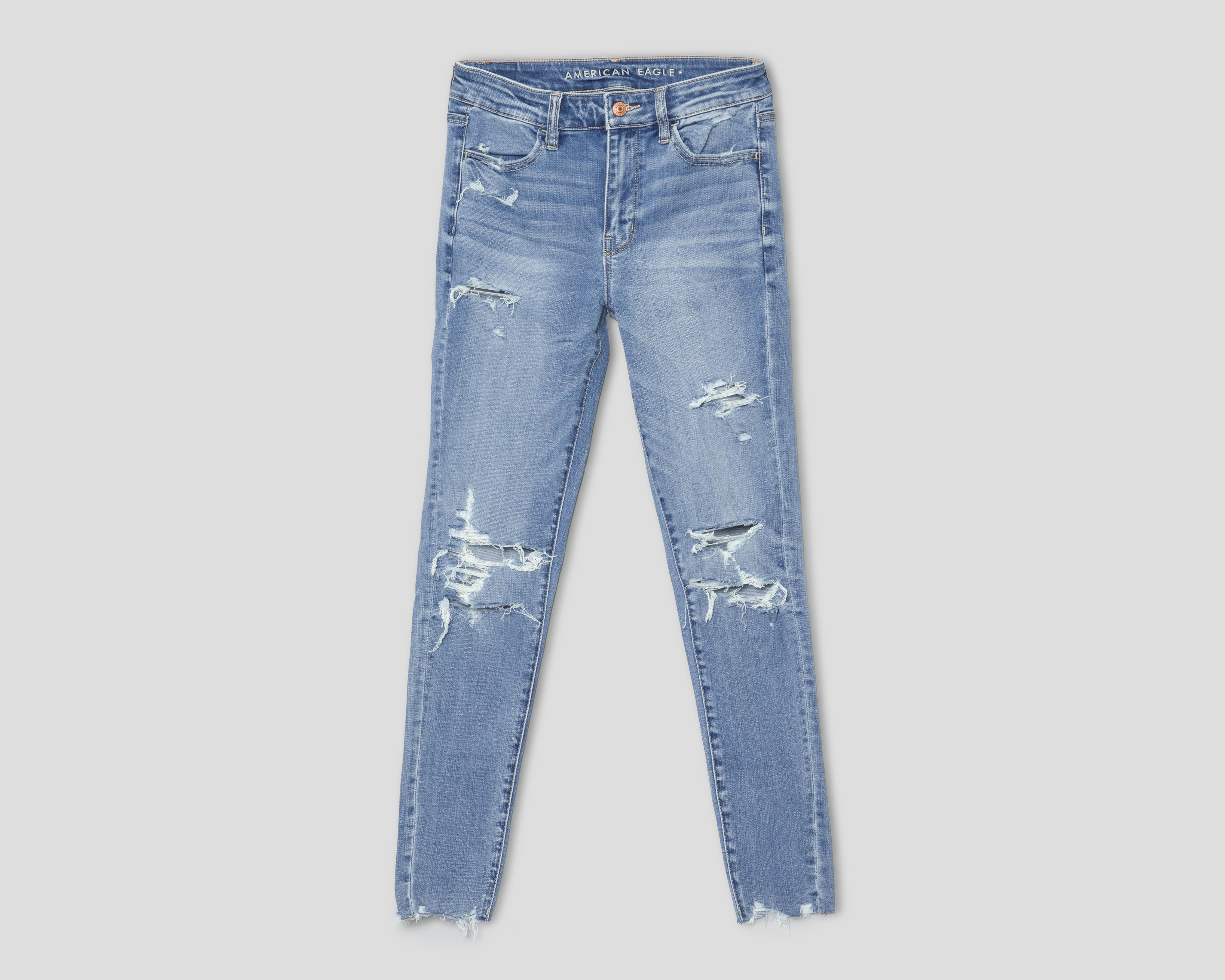 Foto 2 pulgar | Jeans Skinny American Eagle High Rise Jegging para Mujer