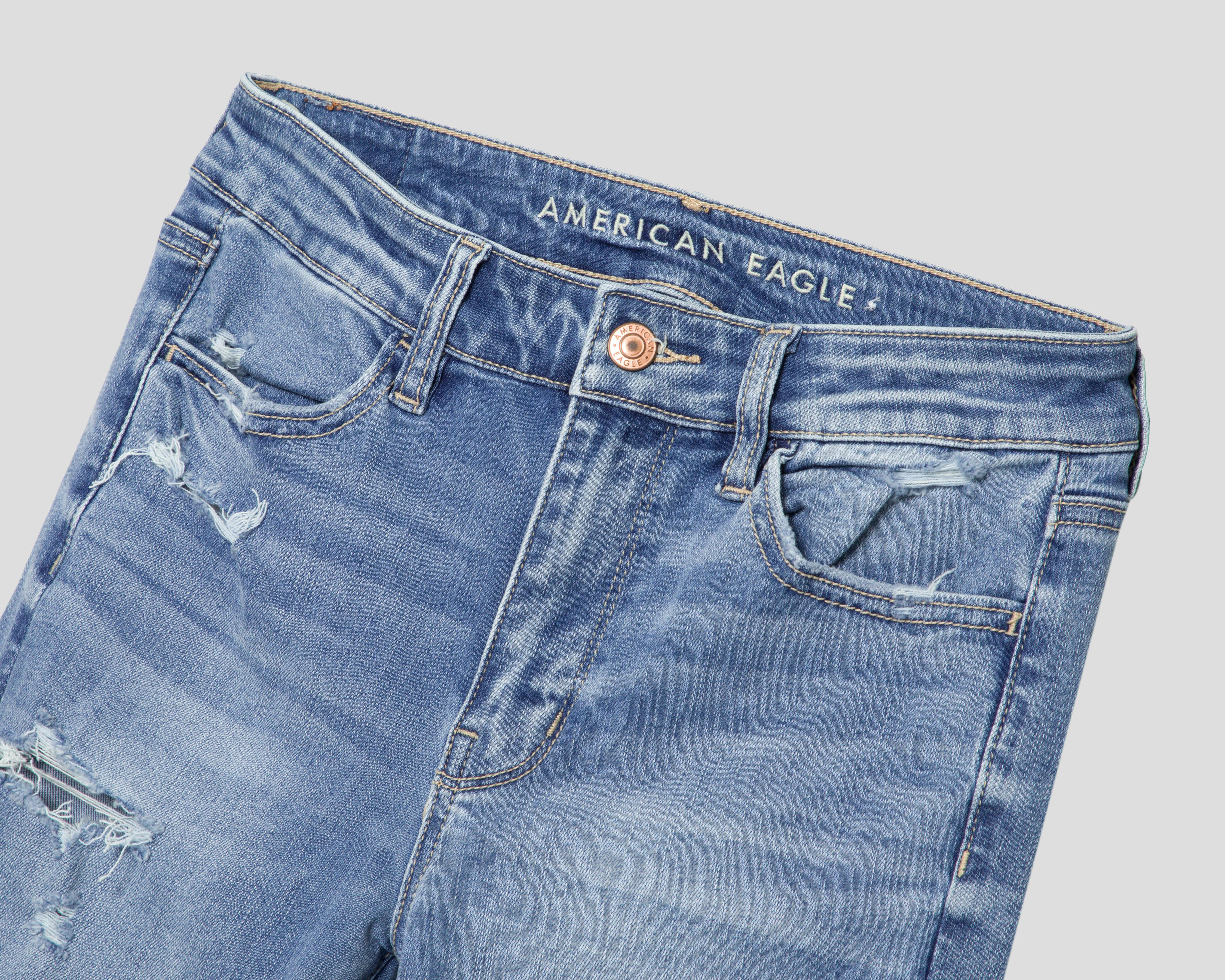 Foto 3 | Jeans Skinny American Eagle High Rise Jegging para Mujer