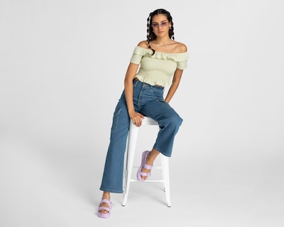 Foto 2 | Jeans Recto Refill para Mujer