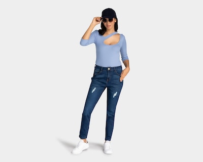 Foto 2 | Jeans Skinny Sahara para Mujer