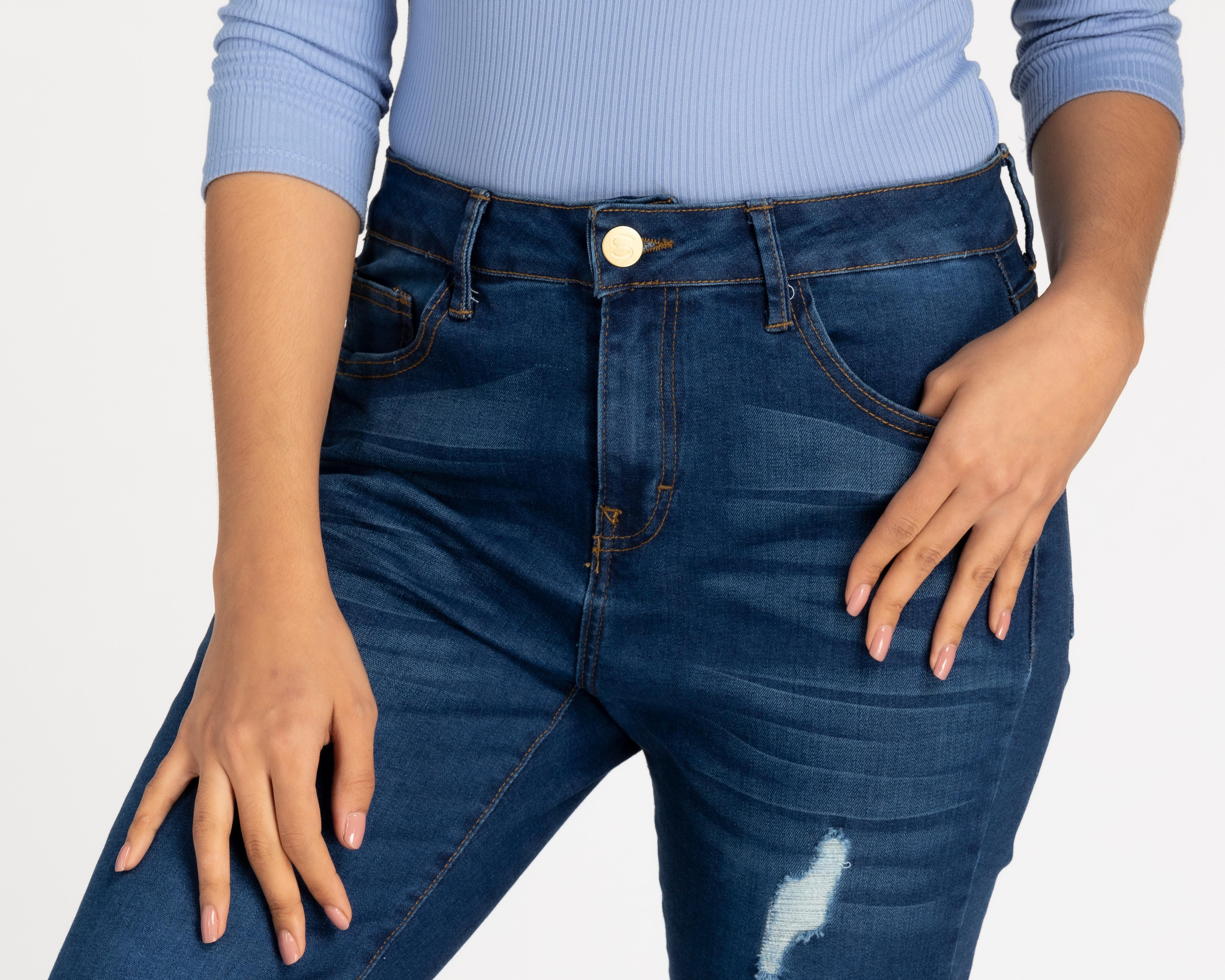 Foto 5 pulgar | Jeans Skinny Sahara para Mujer
