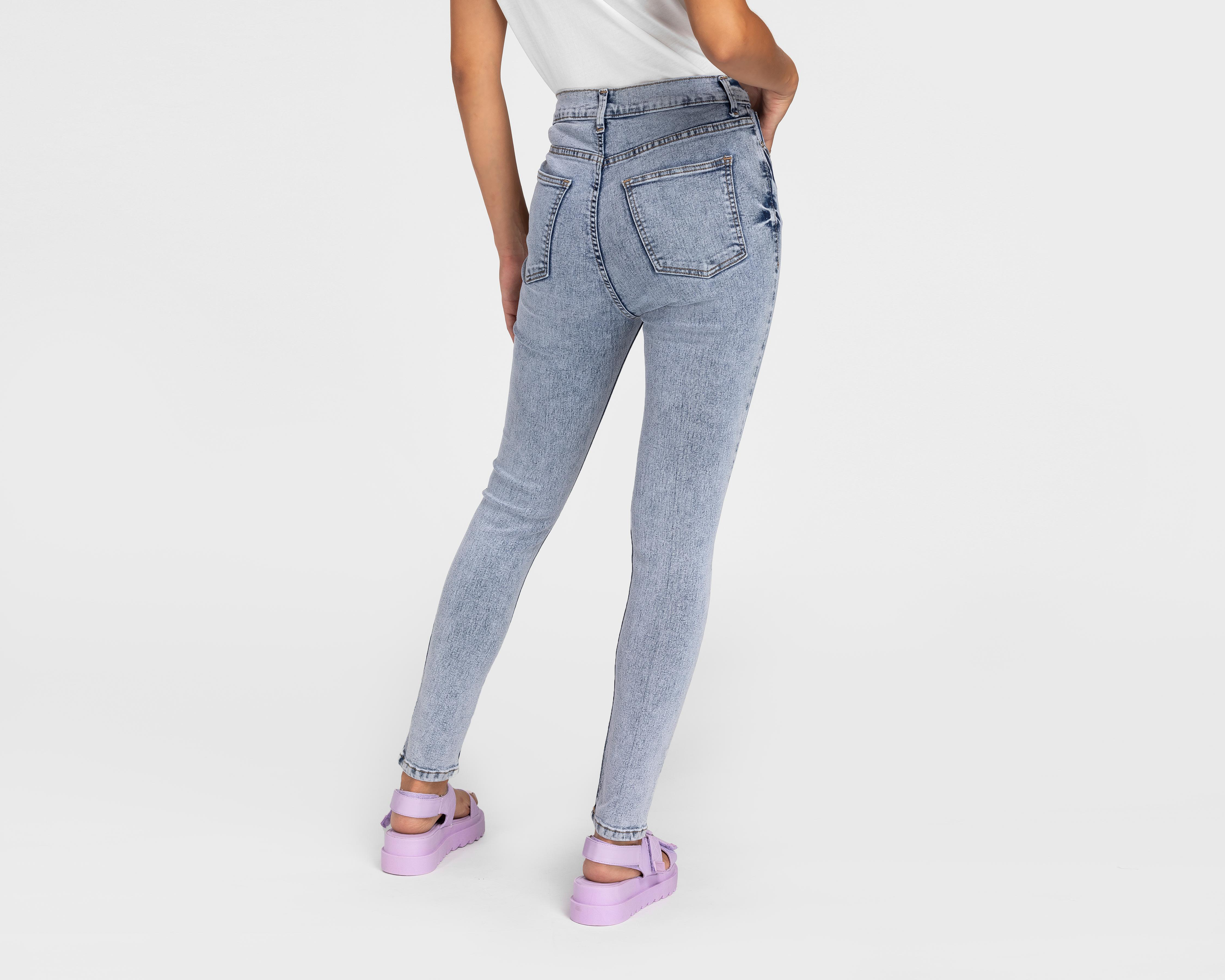 Foto 4 pulgar | Jeans Skinny 18 Forever para Mujer