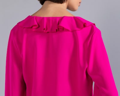 Foto 5 | Blusa Thinner Fucsia para Mujer