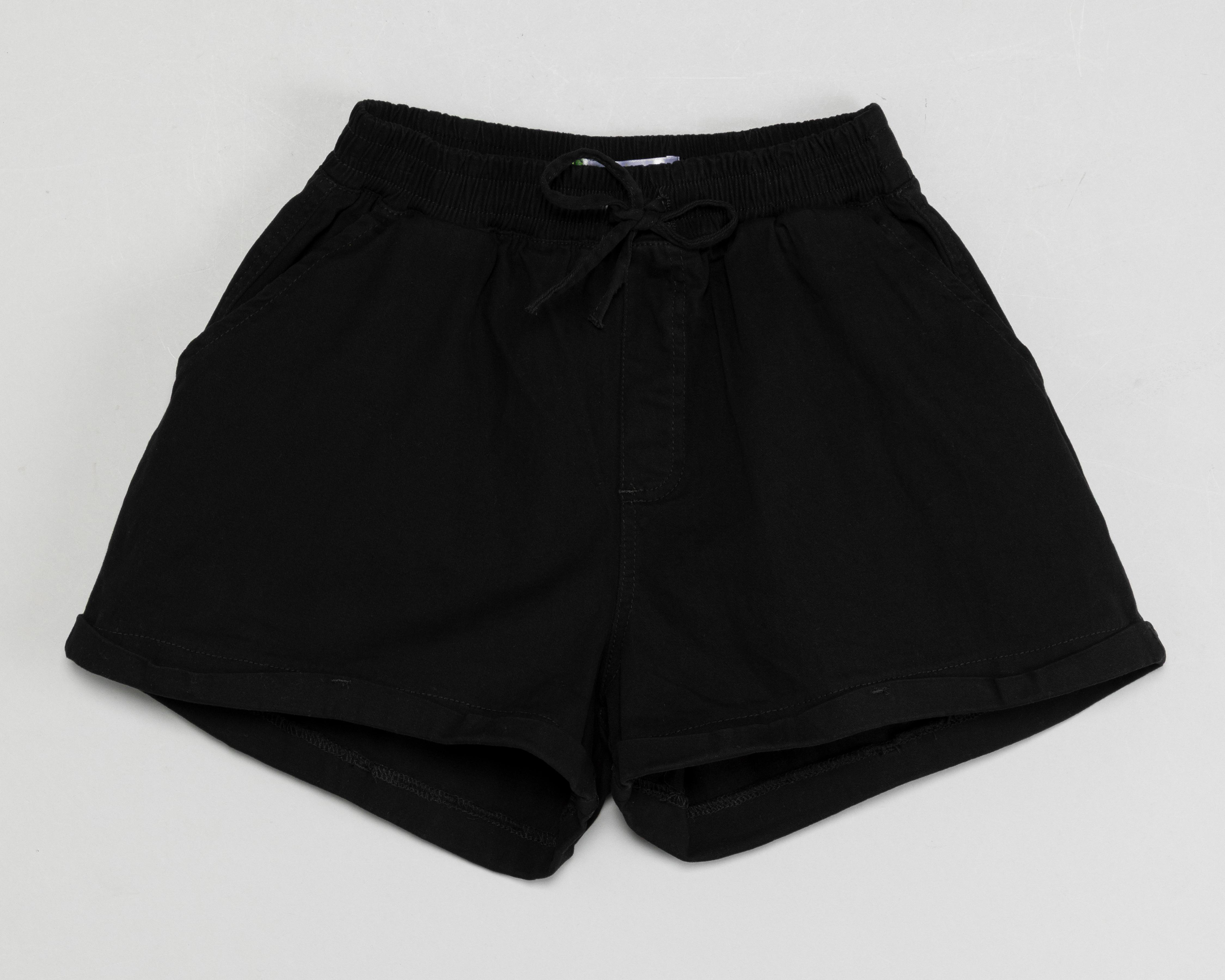 Foto 2 pulgar | Short 18 Forever Negro para Mujer