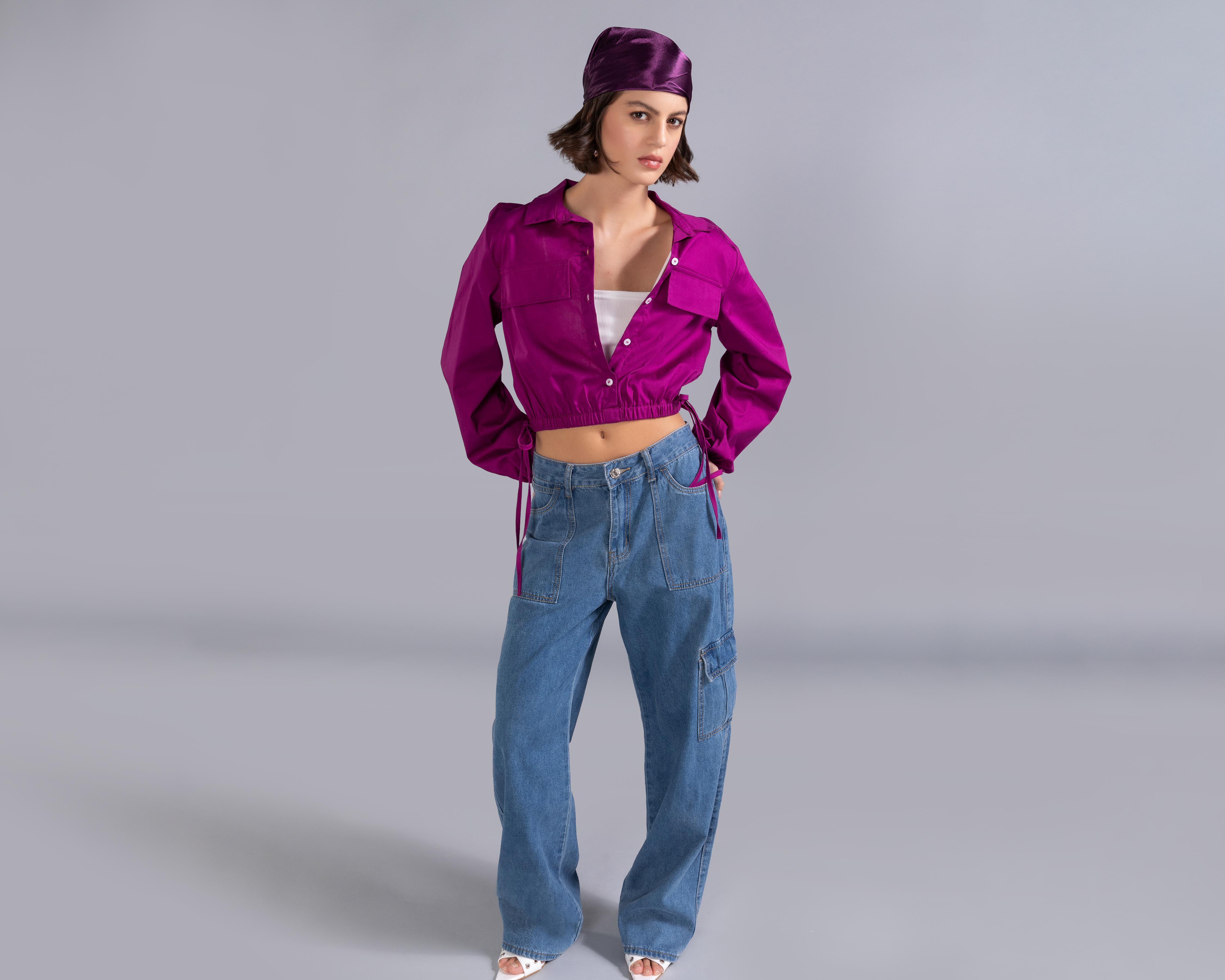 Blusa Thinner Manga Larga para Mujer