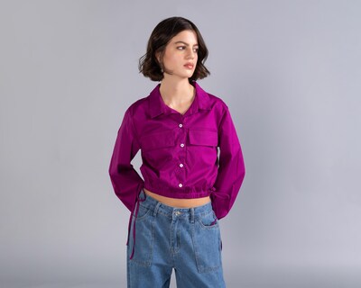 Foto 2 | Blusa Thinner Manga Larga para Mujer