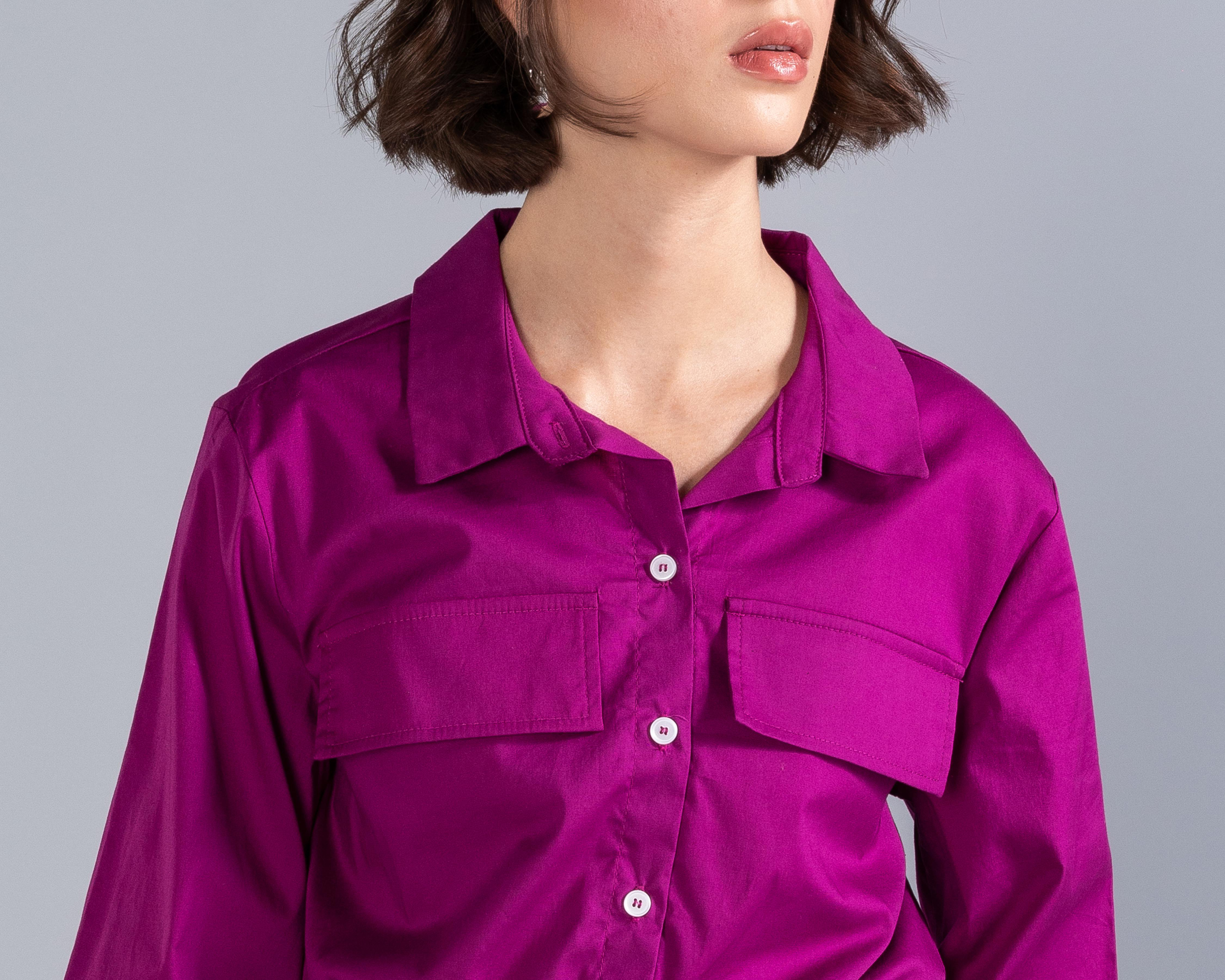 Foto 5 pulgar | Blusa Thinner Manga Larga para Mujer