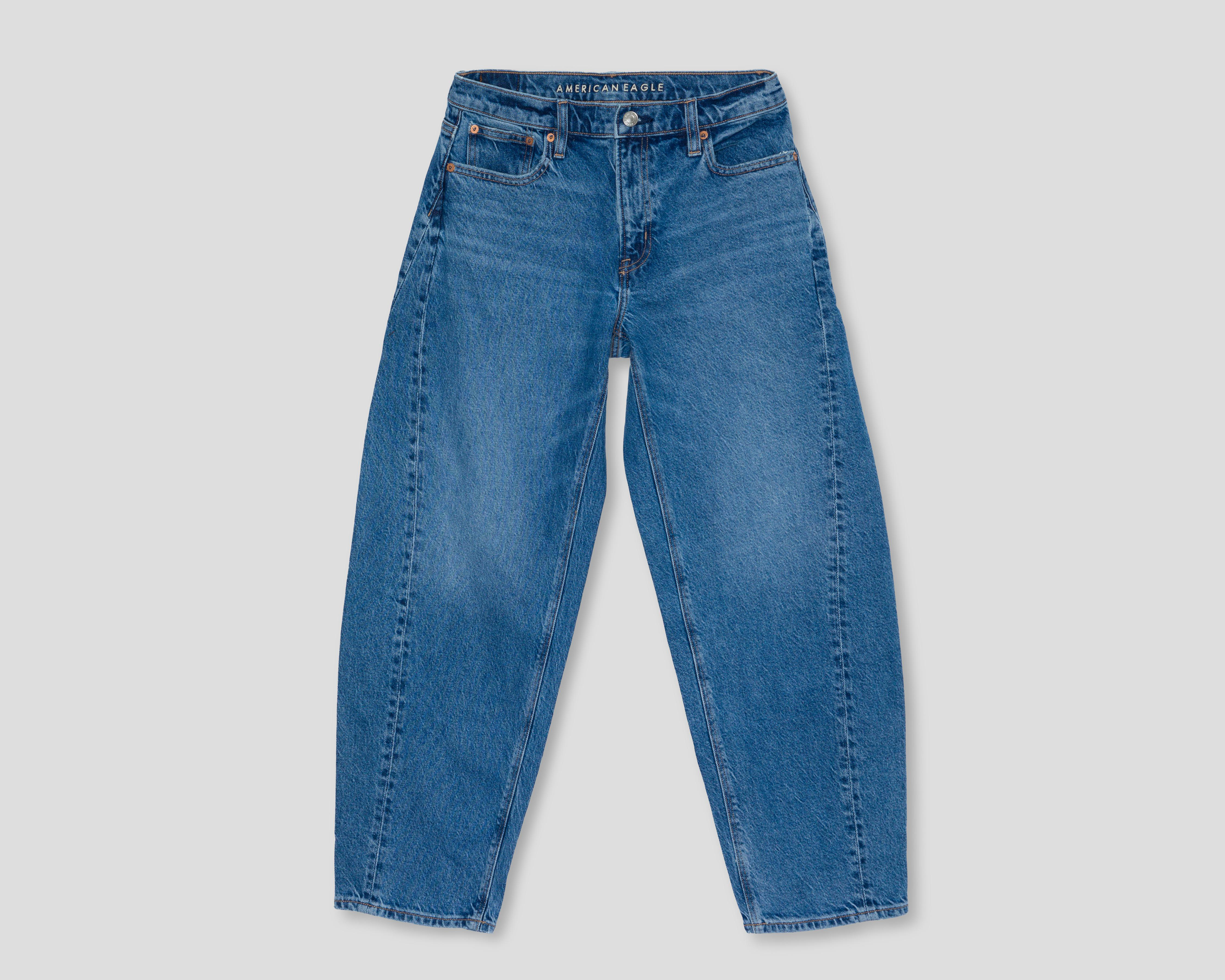 Foto 2 pulgar | Jeans Regular Barrel American Eagle para Mujer