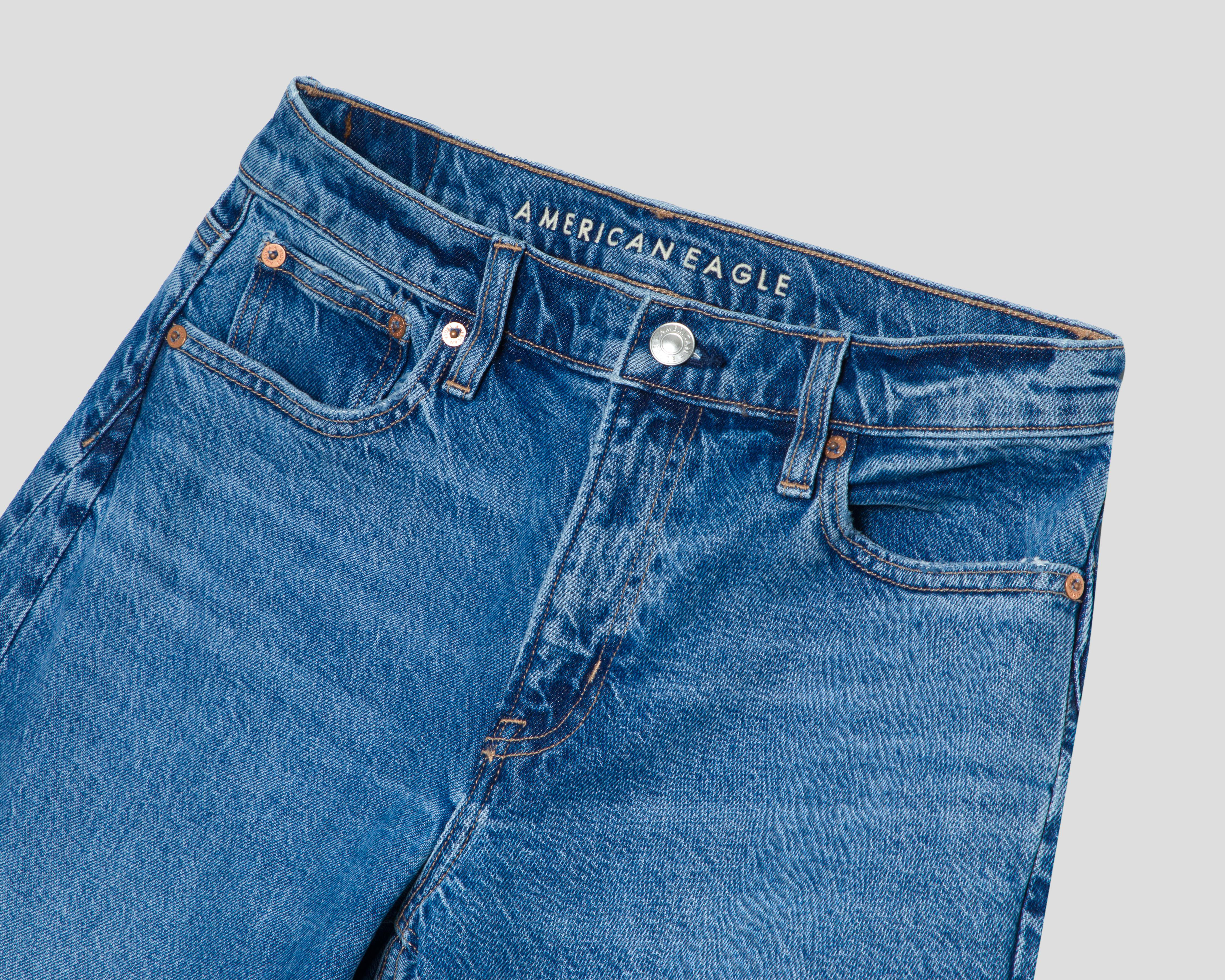 Foto 4 pulgar | Jeans Regular Barrel American Eagle para Mujer