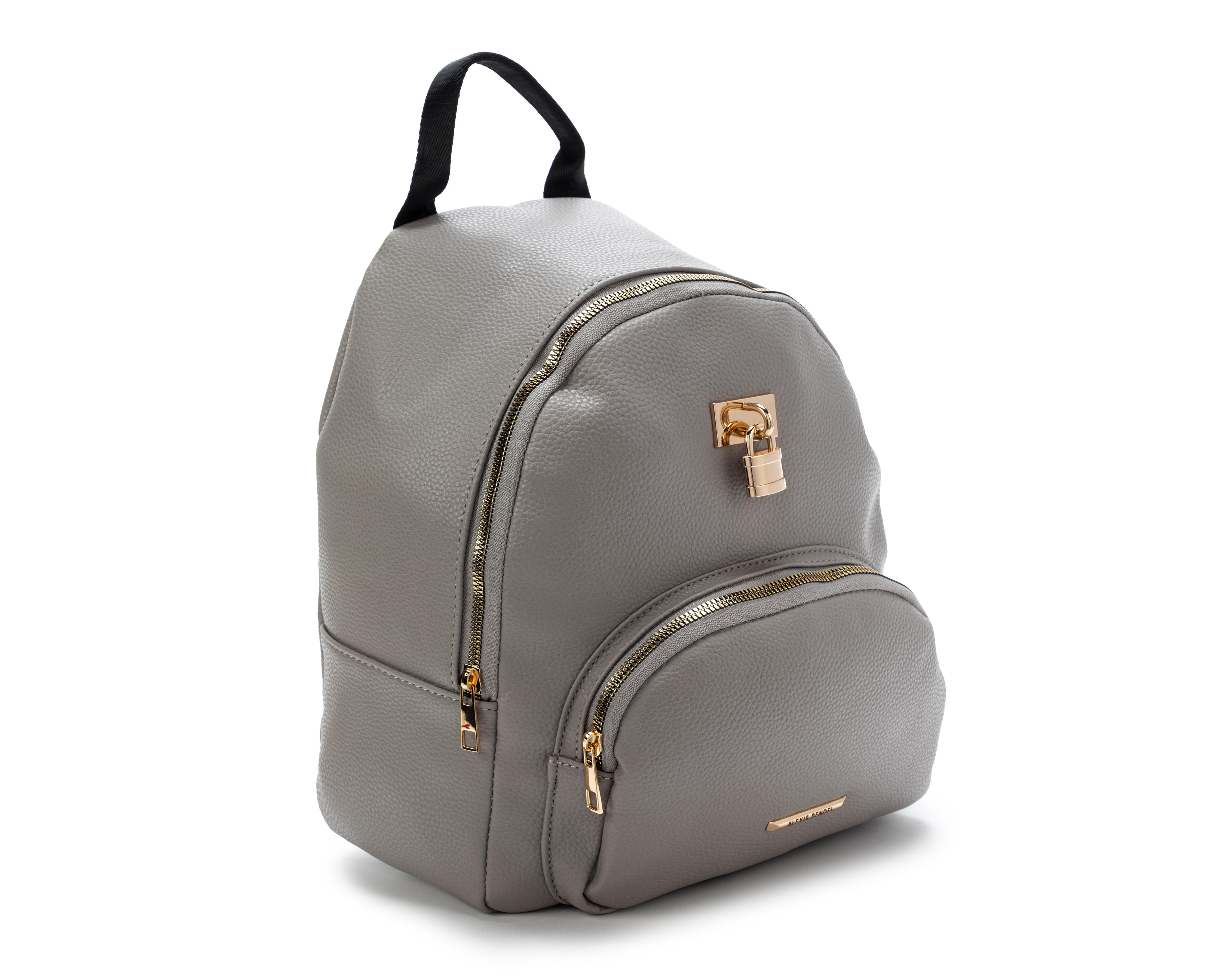 Foto 3 pulgar | Mochila Alexis Bendel Gris