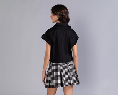 Foto 3 | Blusa Thinner Manga Corta para Mujer