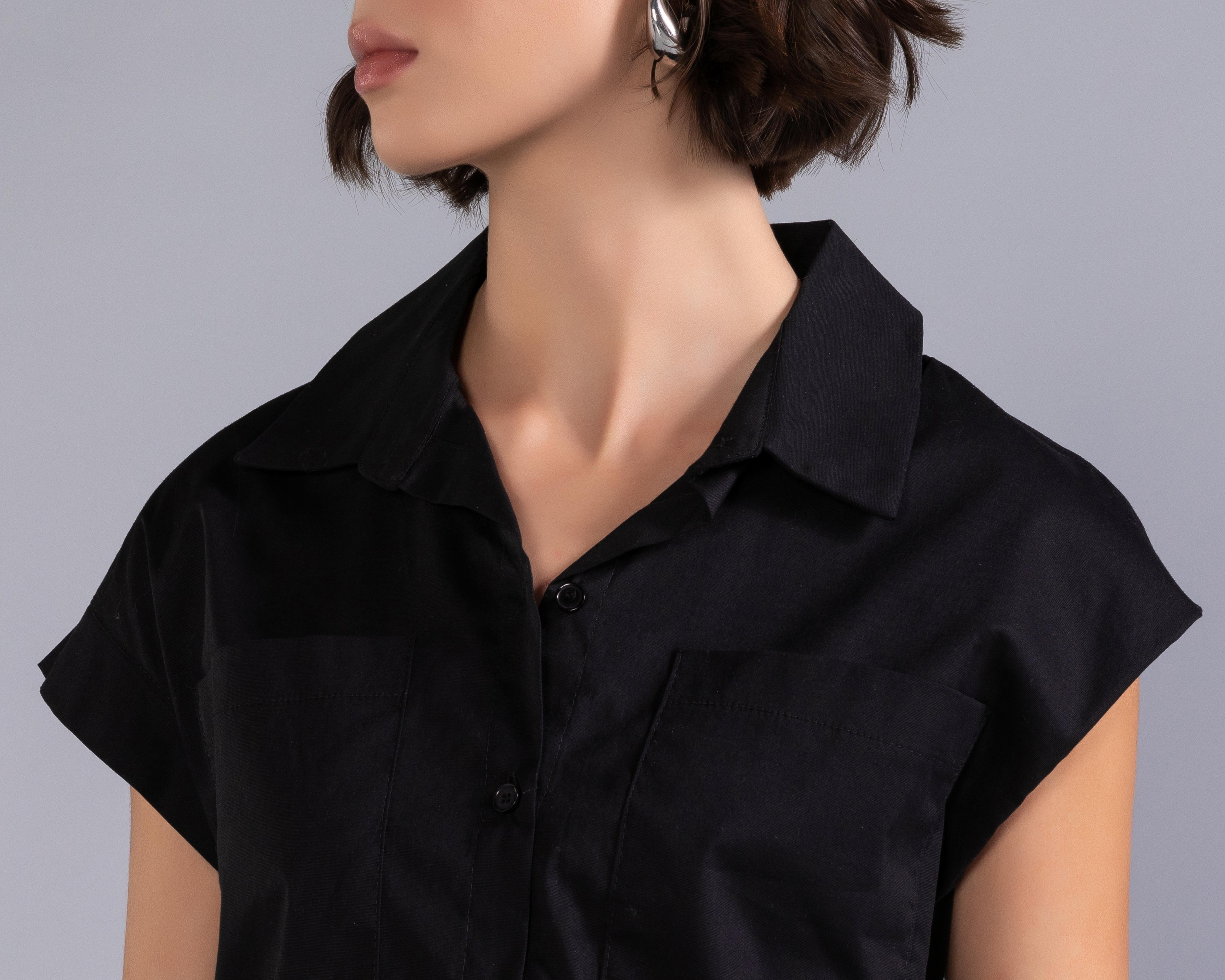 Foto 5 pulgar | Blusa Thinner Manga Corta para Mujer