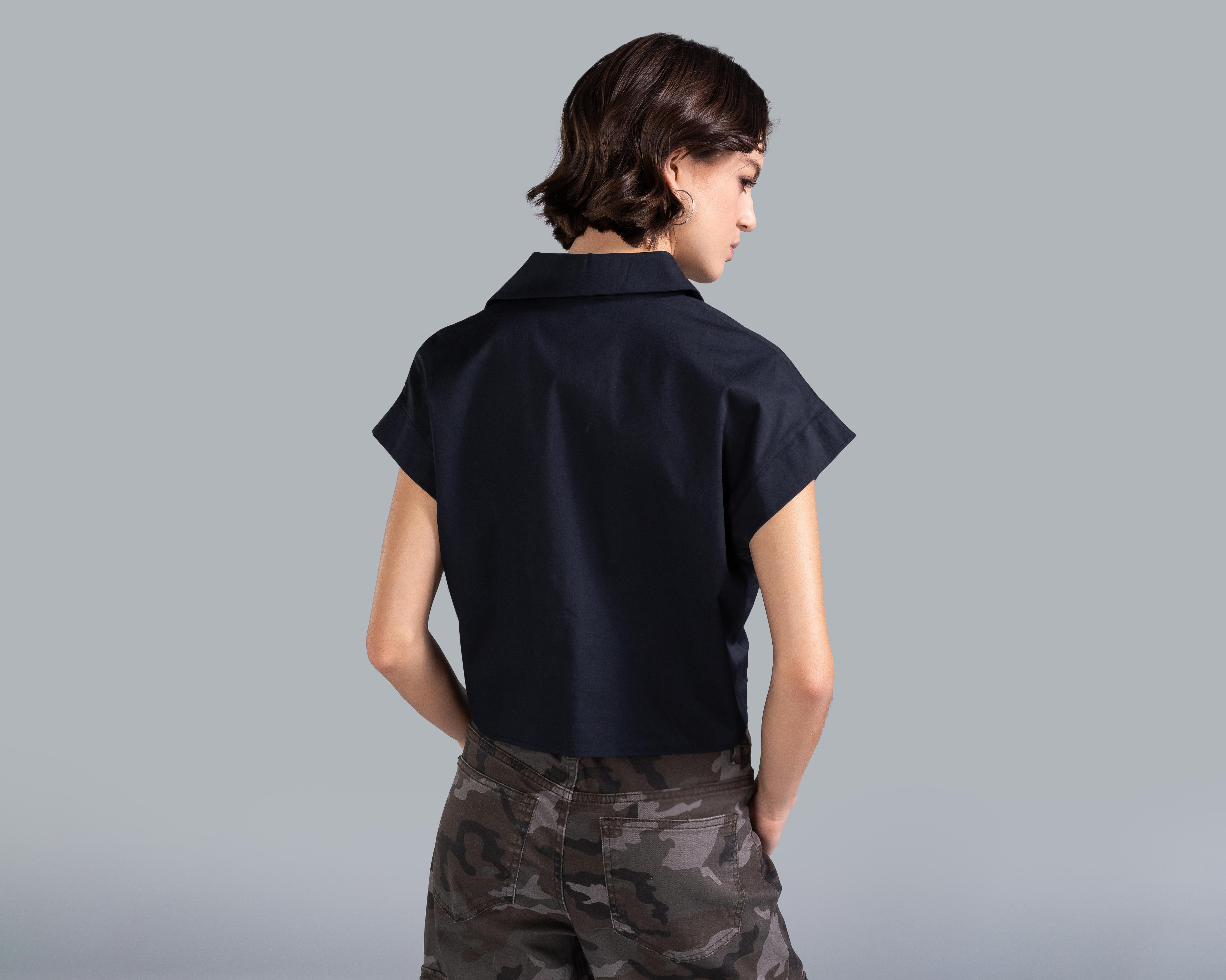 Foto 4 pulgar | Blusa Thinner Manga Corta para Mujer