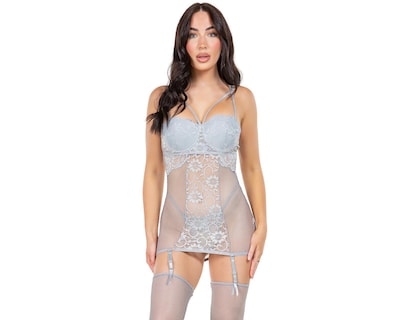 Foto 1 | Baby Doll Just Sexy Lingerie con Encaje para Mujer