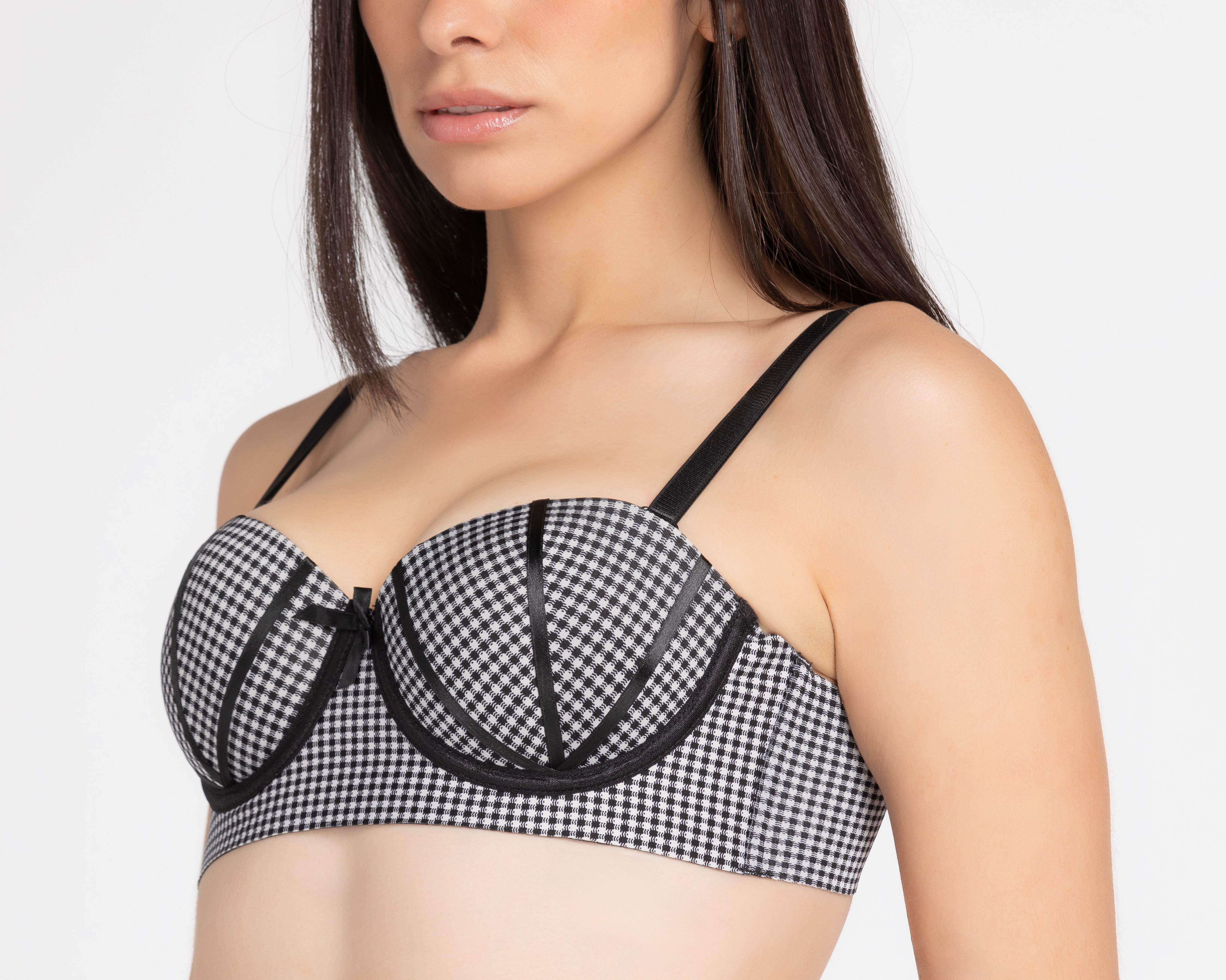 Foto 4 | Brasier Carnival Media Copa para Mujer 2 Pack