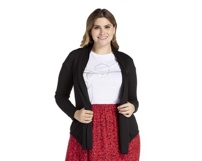 Foto 5 | Suéter Negro Sahara para Mujer