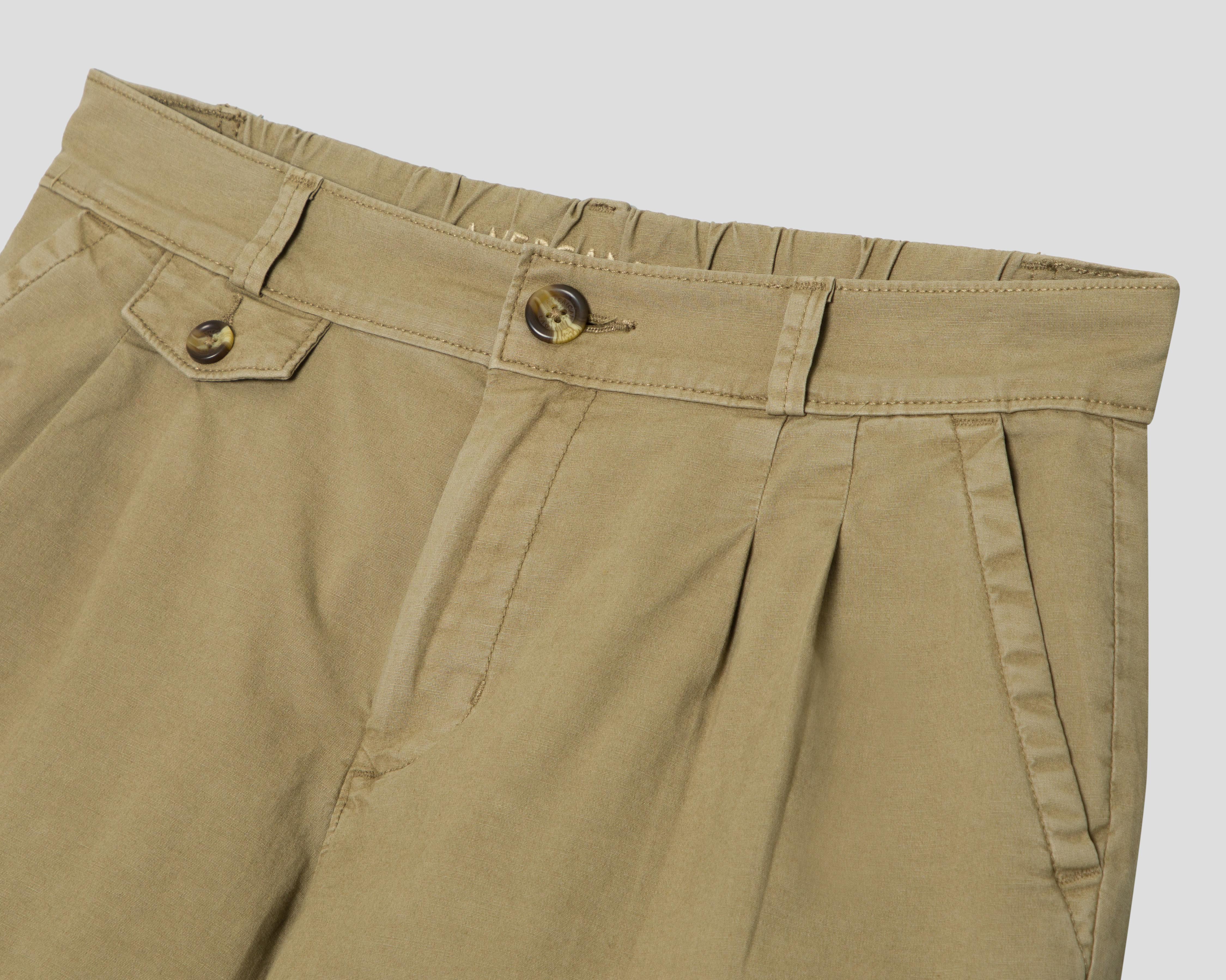Foto 4 pulgar | Short American Eagle Verde Olivo para Mujer