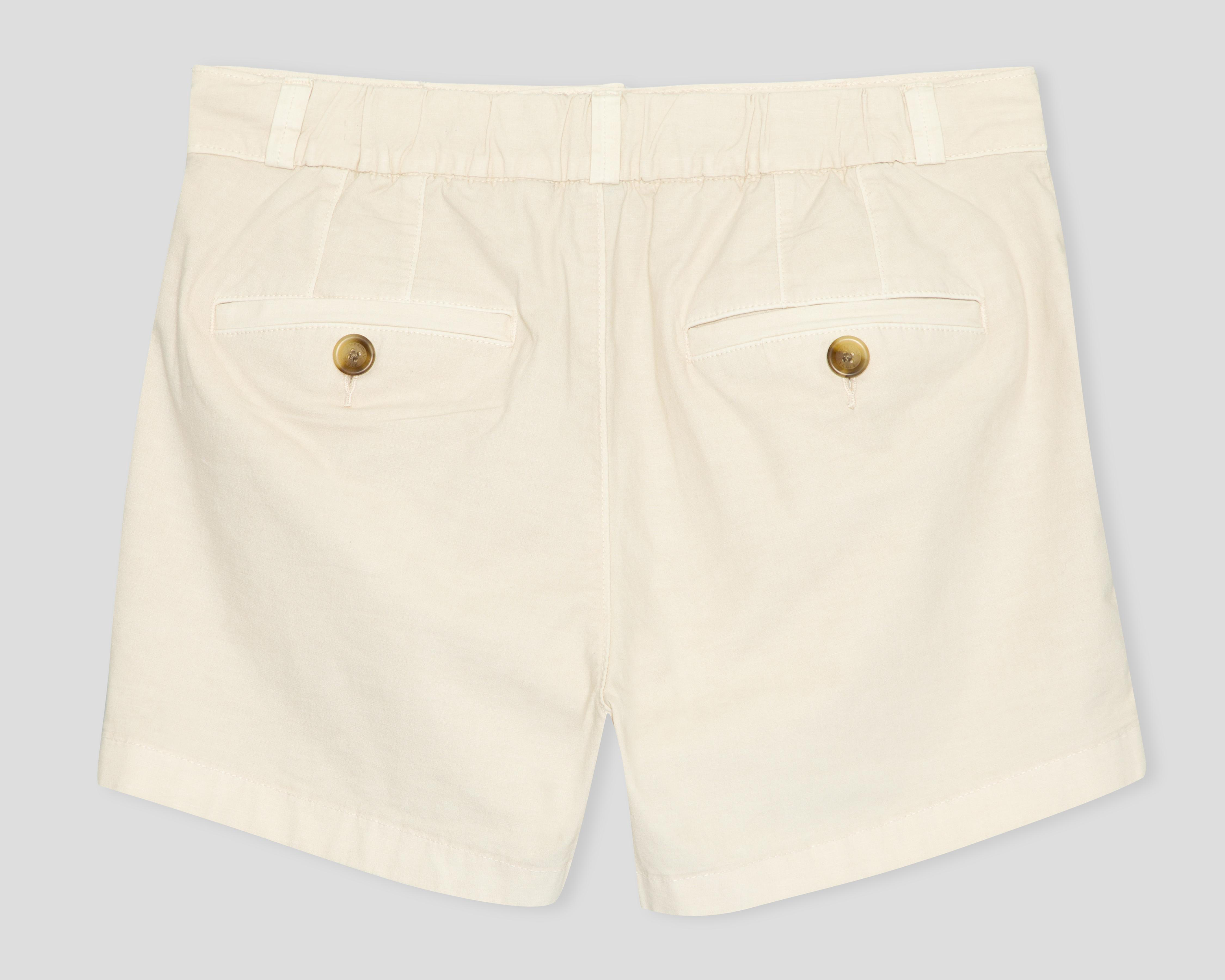 Foto 3 pulgar | Short American Eagle Crema para Mujer