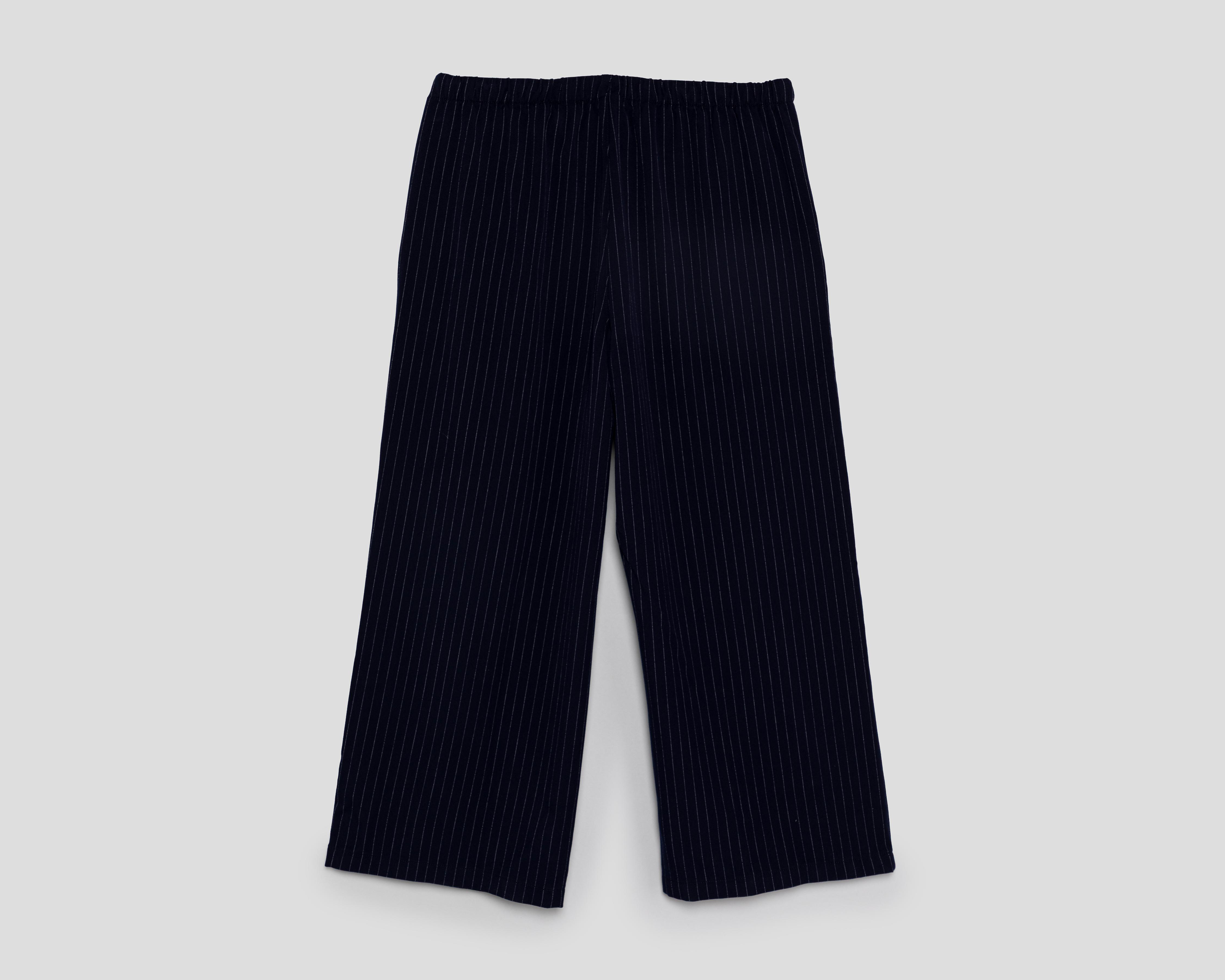 Foto 3 pulgar | Pantalón Ancho American Eagle Pull-On Trouser Azul Marino para Mujer