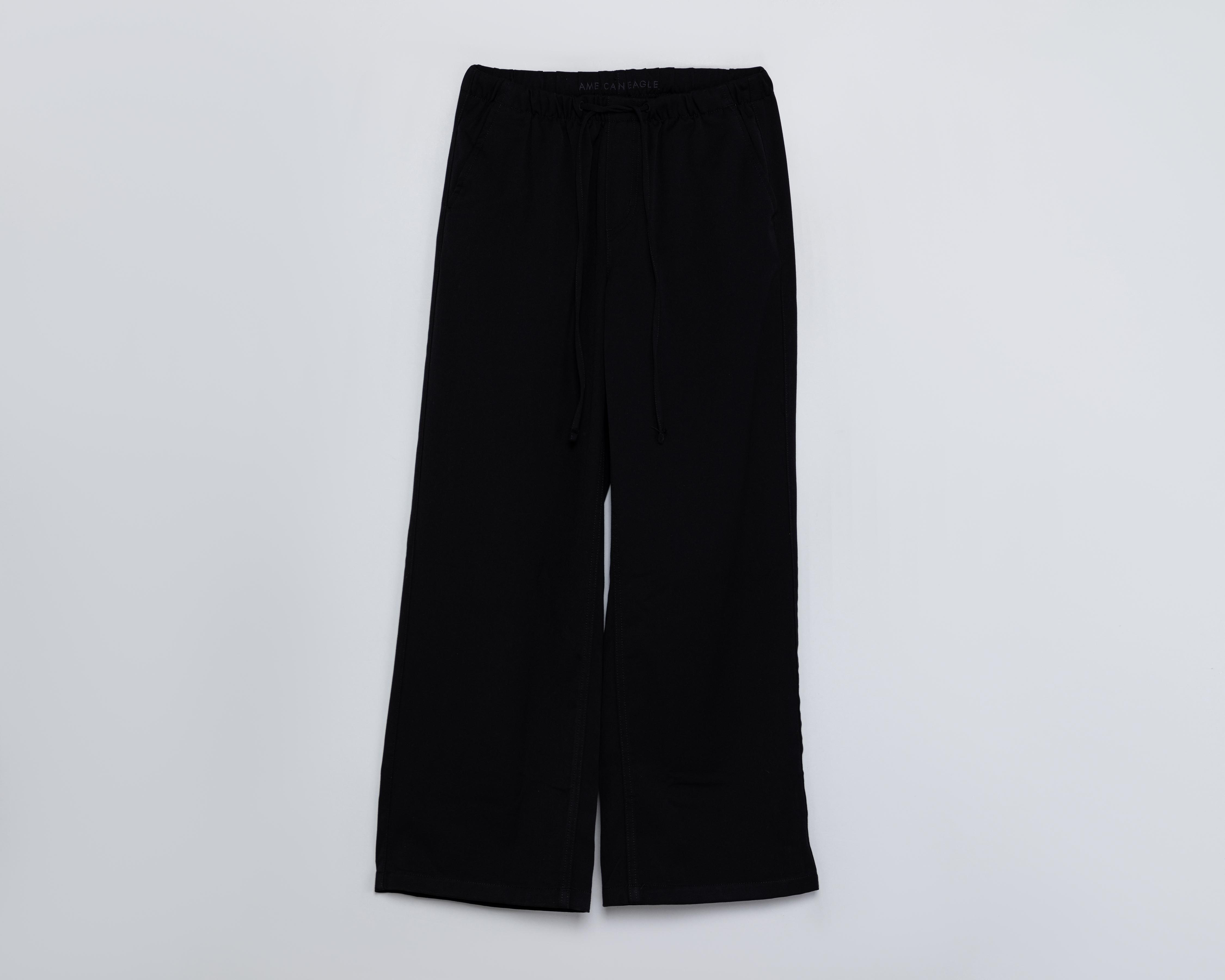 Foto 2 pulgar | Pantalón Ancho American Eagle Cintura Elástica para Mujer