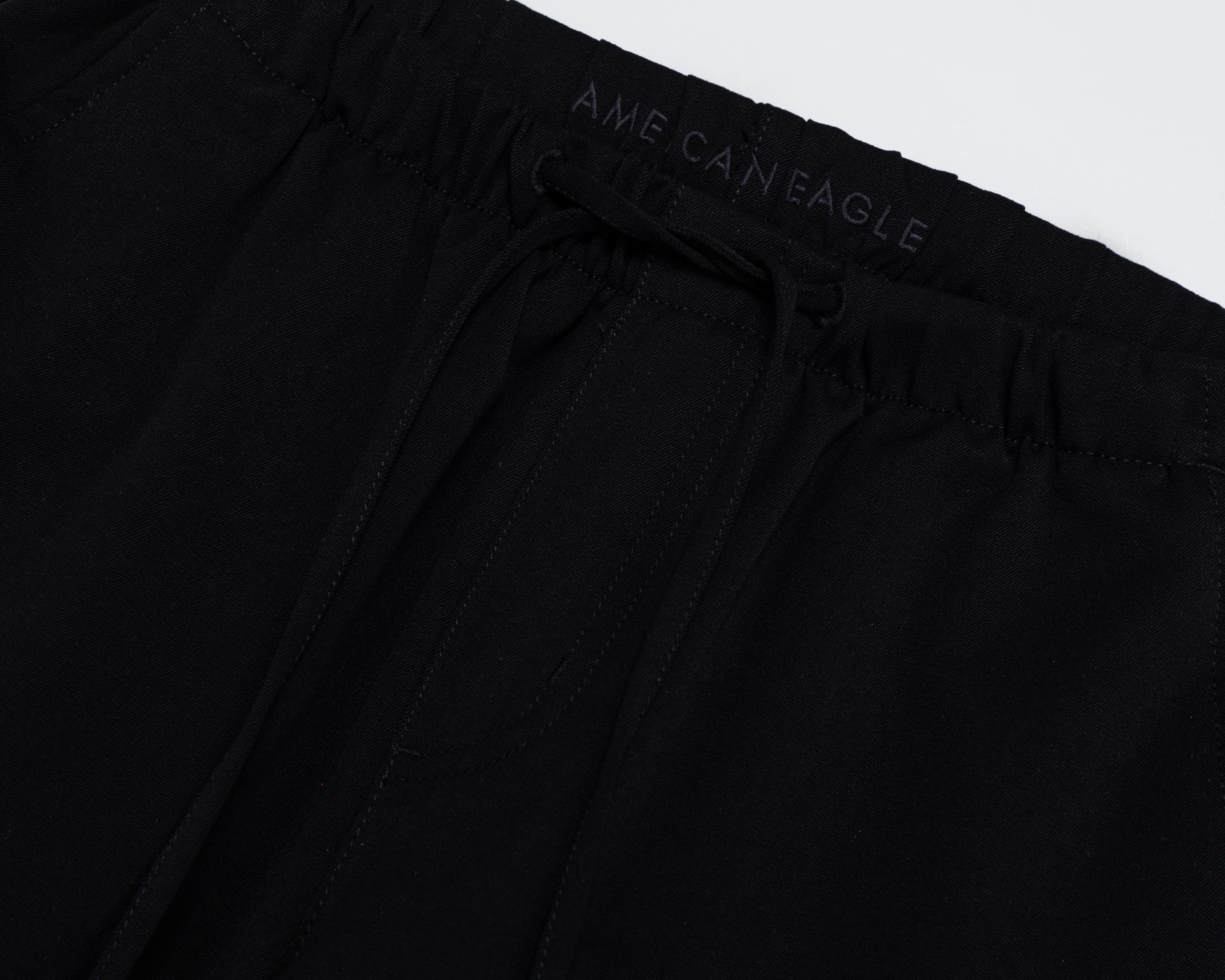 Foto 4 pulgar | Pantalón Ancho American Eagle Cintura Elástica para Mujer
