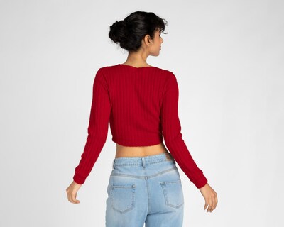 Foto 3 | Blusa Refill Manga Larga con Jareta