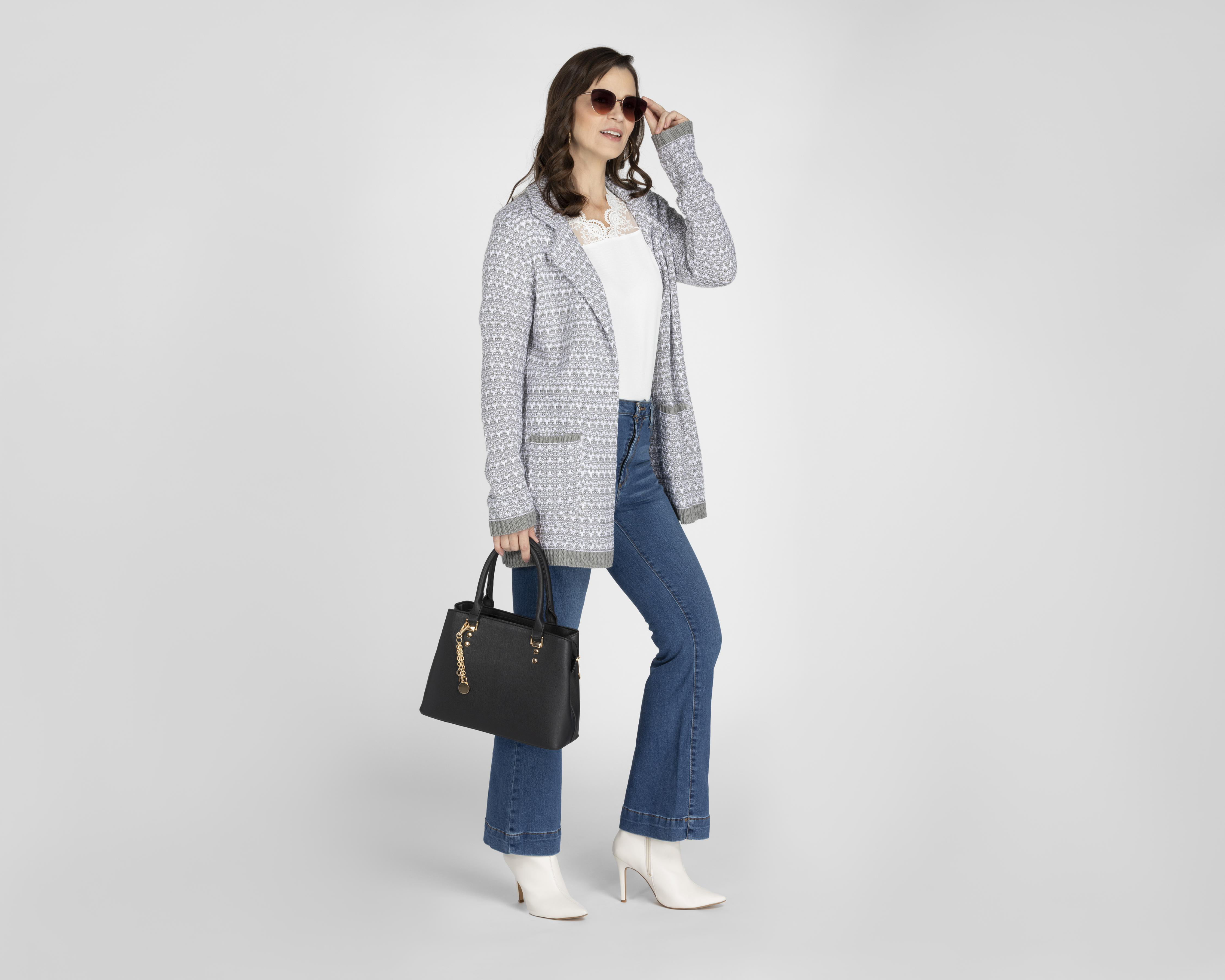 Foto 2 | Suéter Lady Sun con Bolsas Delanteras