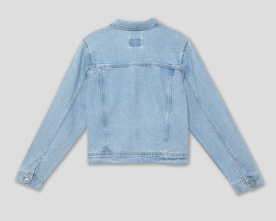 Foto 2 | Chamarra de Algodón Trucker American Eagle para Mujer