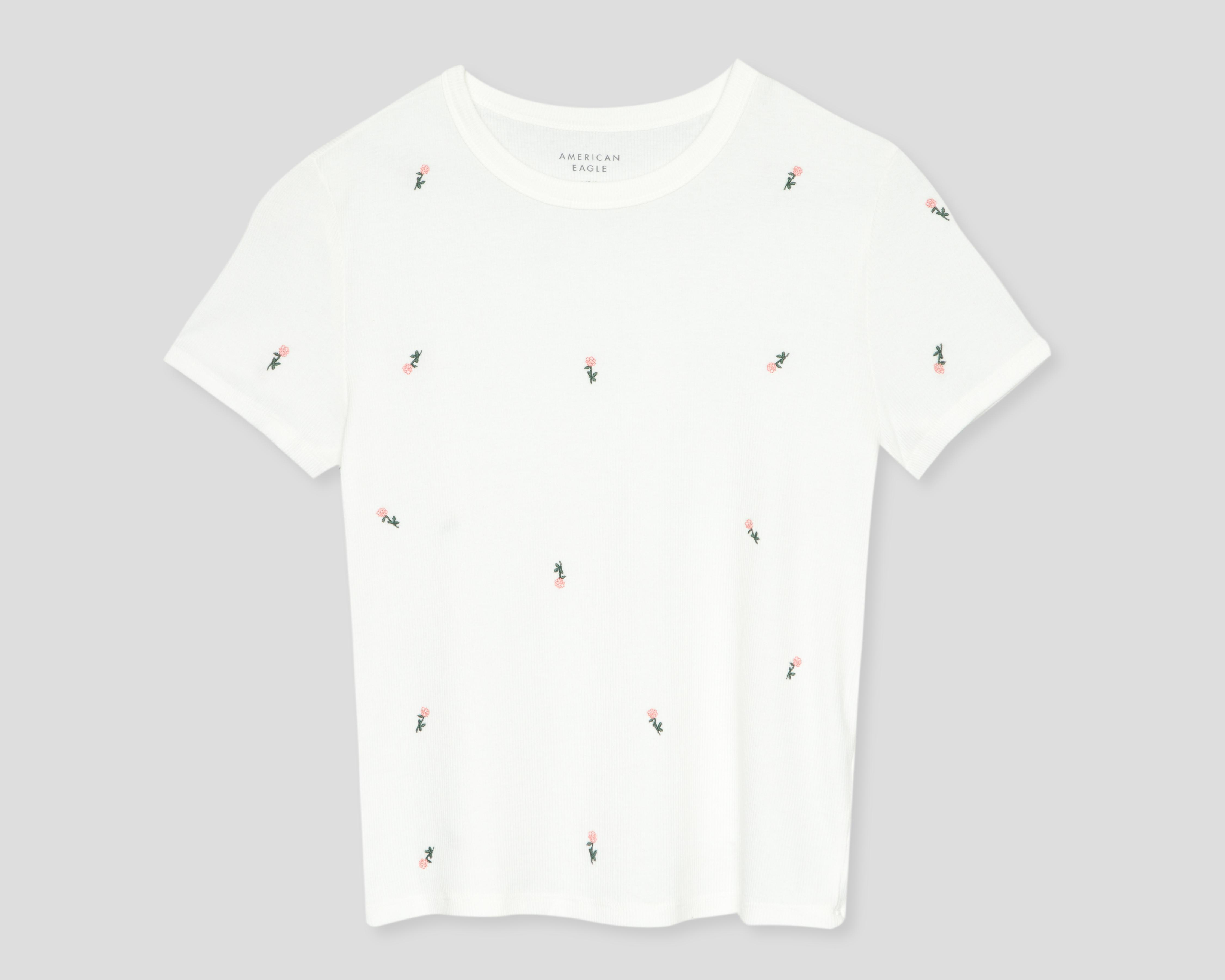 Foto 1 | Playera Blanca American Eagle para Mujer
