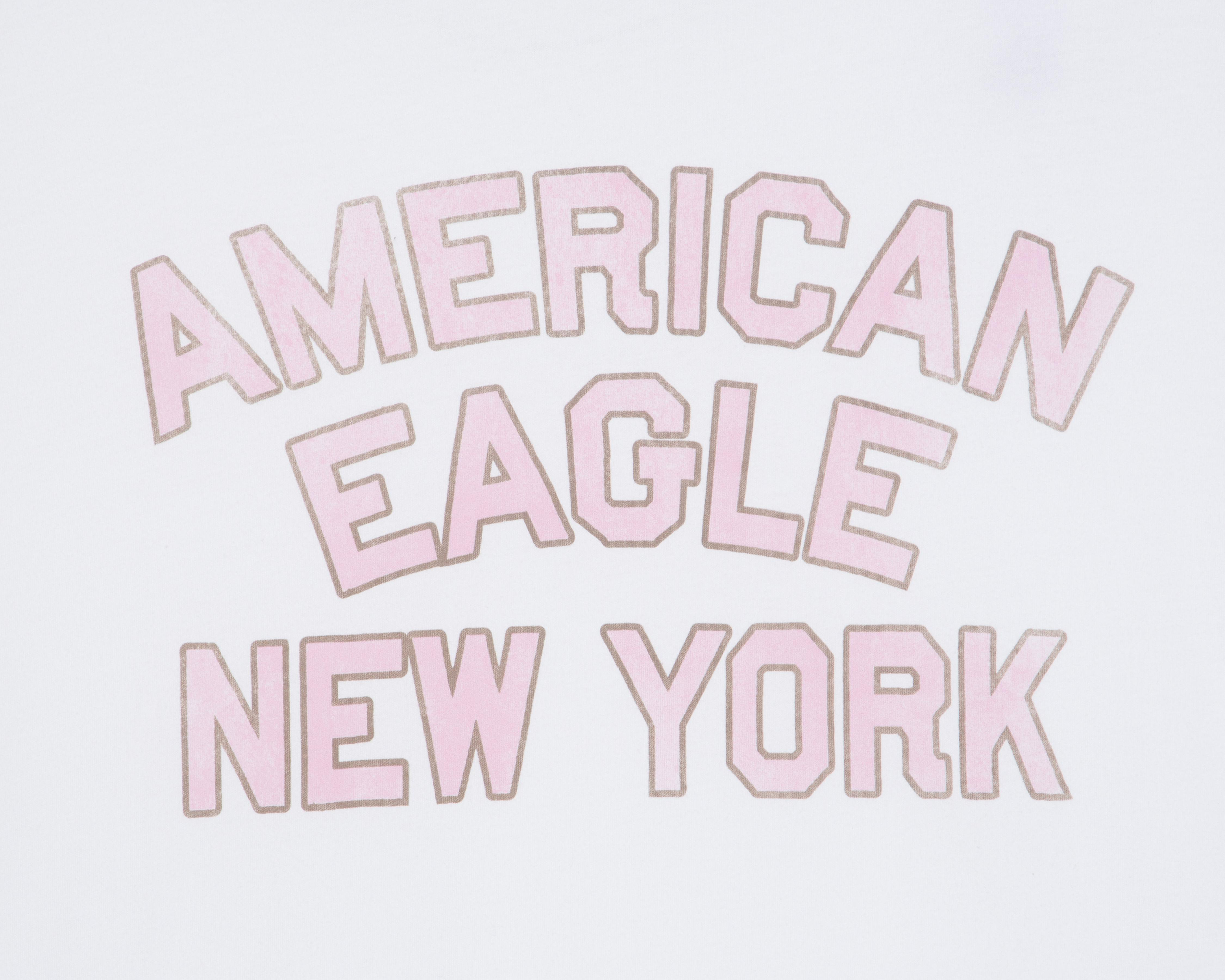 Foto 3 pulgar | Playera Manga Corta American Eagle para Mujer