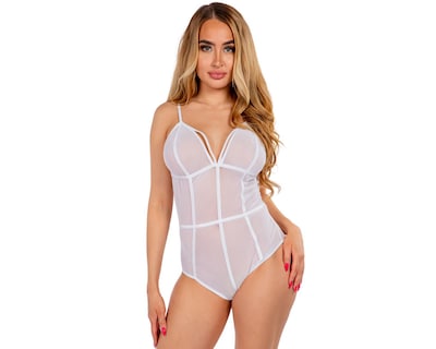 Foto 1 | Baby Doll Eva Novias de Mesh para Mujer