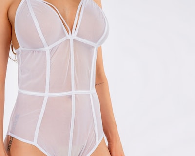 Foto 4 | Baby Doll Eva Novias de Mesh para Mujer