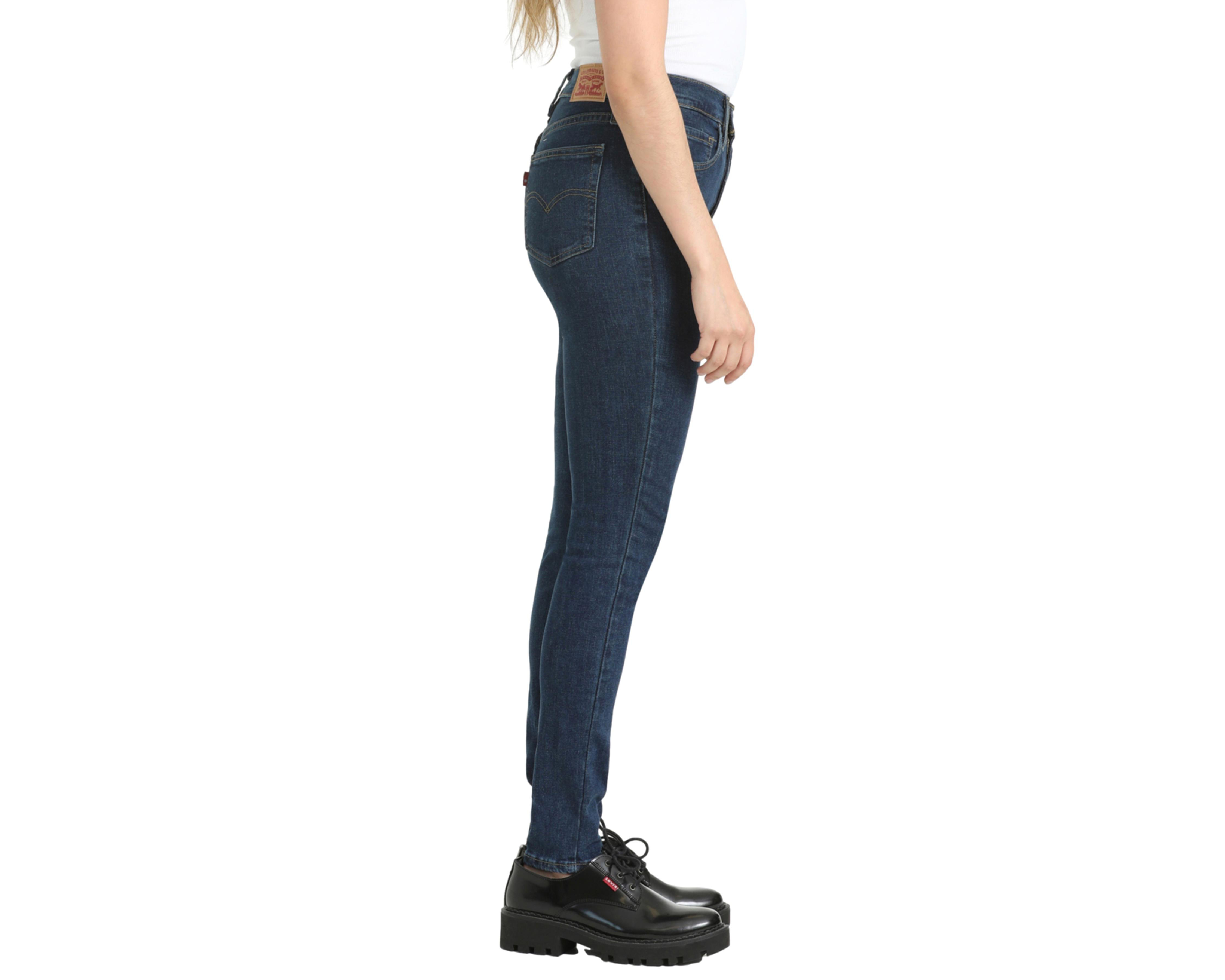 Foto 2 | Jeans Levi's 720 Hight-Rise Super Skinny Azul Marino