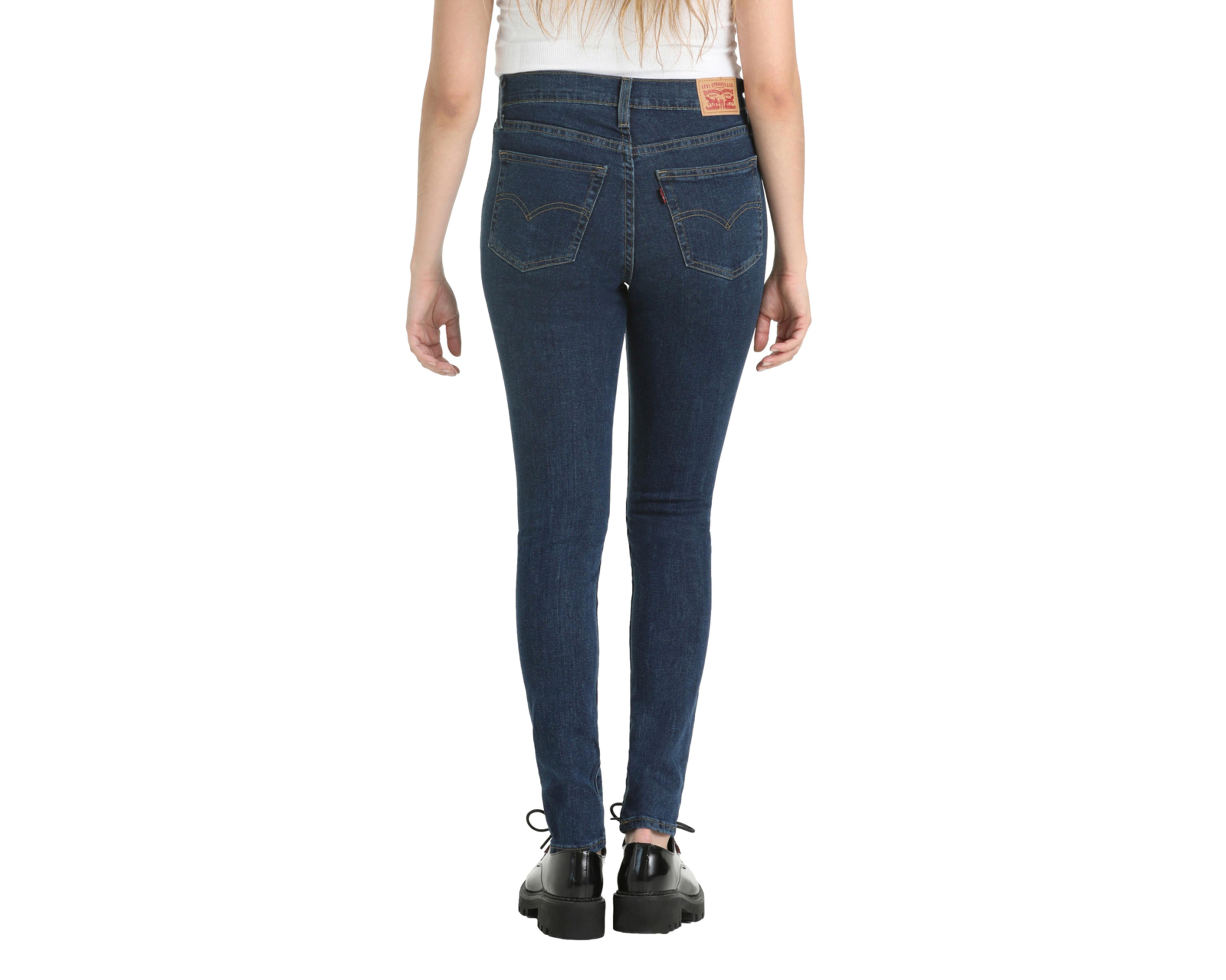 Foto 4 pulgar | Jeans Levi's 720 Hight-Rise Super Skinny Azul Marino