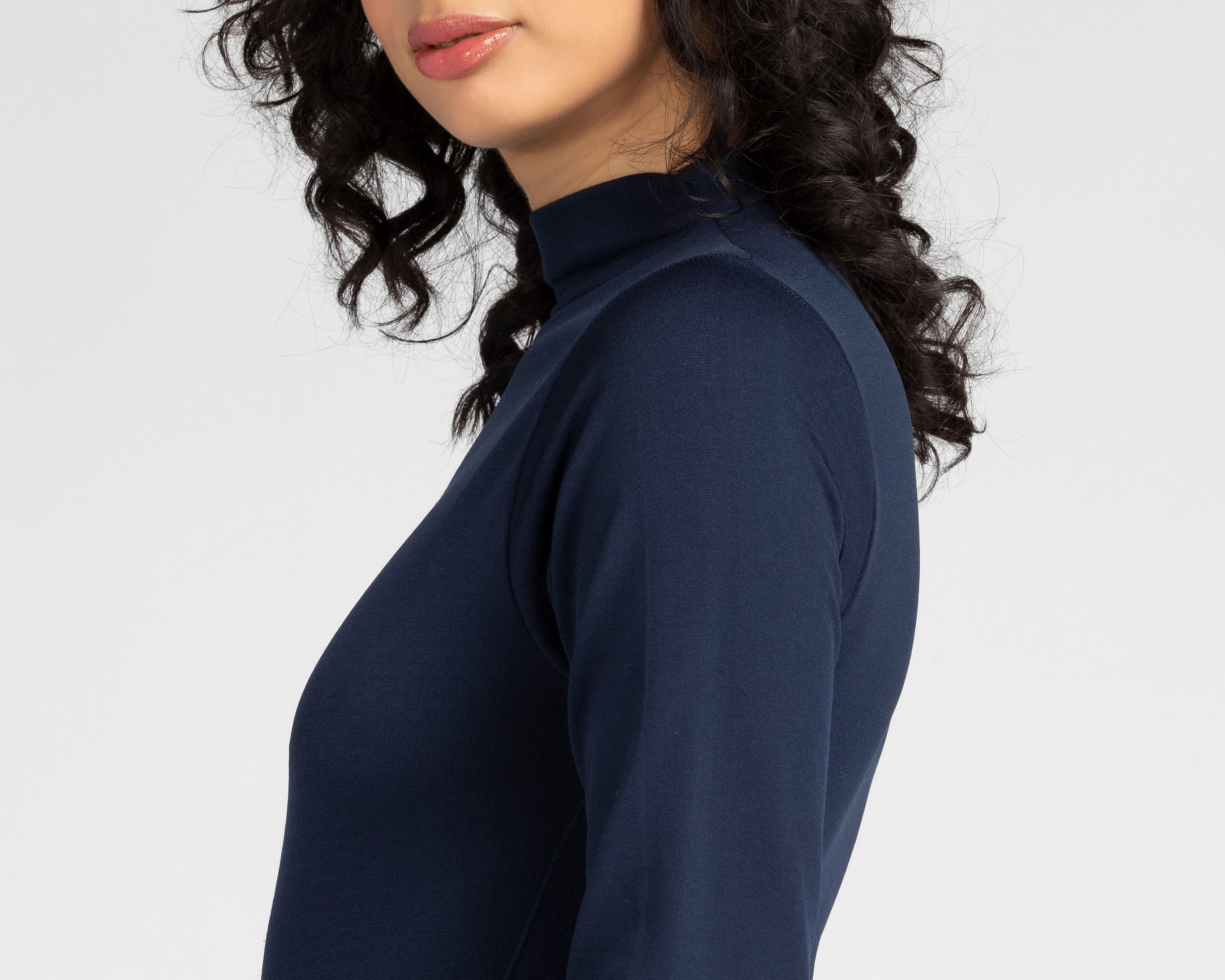 Foto 4 | Blusa Refill Manga Larga Cuello Alto