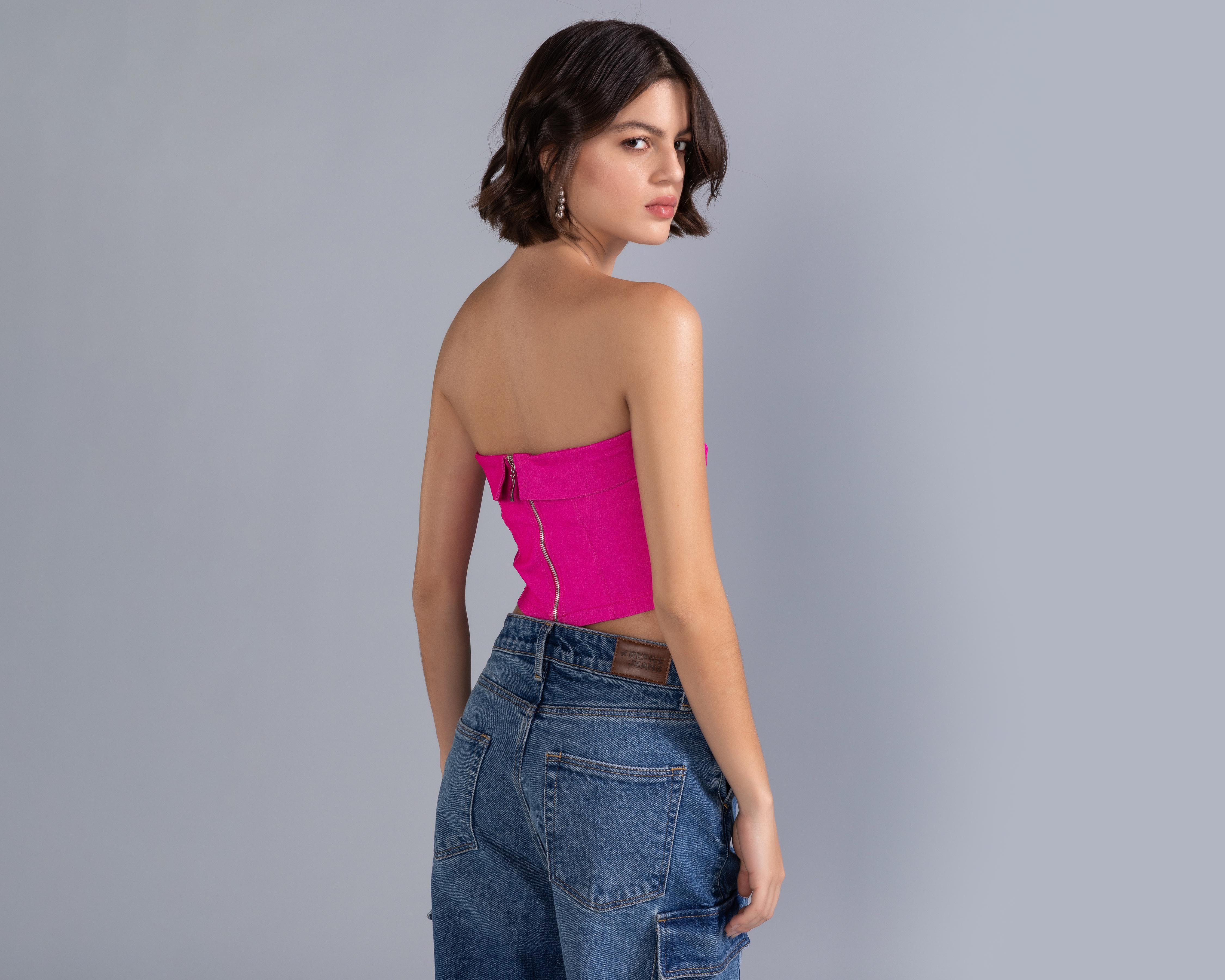 Foto 3 | Blusa Thinner sin Mangas para Mujer