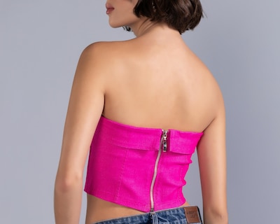 Foto 5 | Blusa Thinner sin Mangas para Mujer