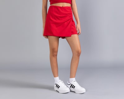 Foto 2 | Short Falda Corta Thinner Roja para Mujer