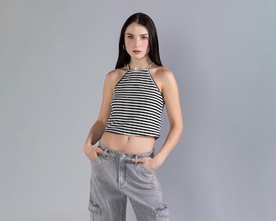 Foto 2 | Playera Thinner sin Mangas para Mujer