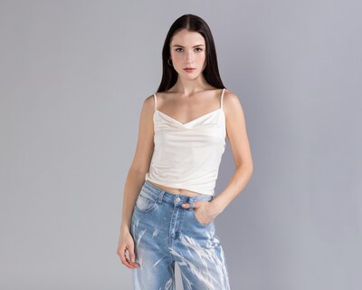 Foto 2 | Blusa Thinner sin Mangas para Mujer