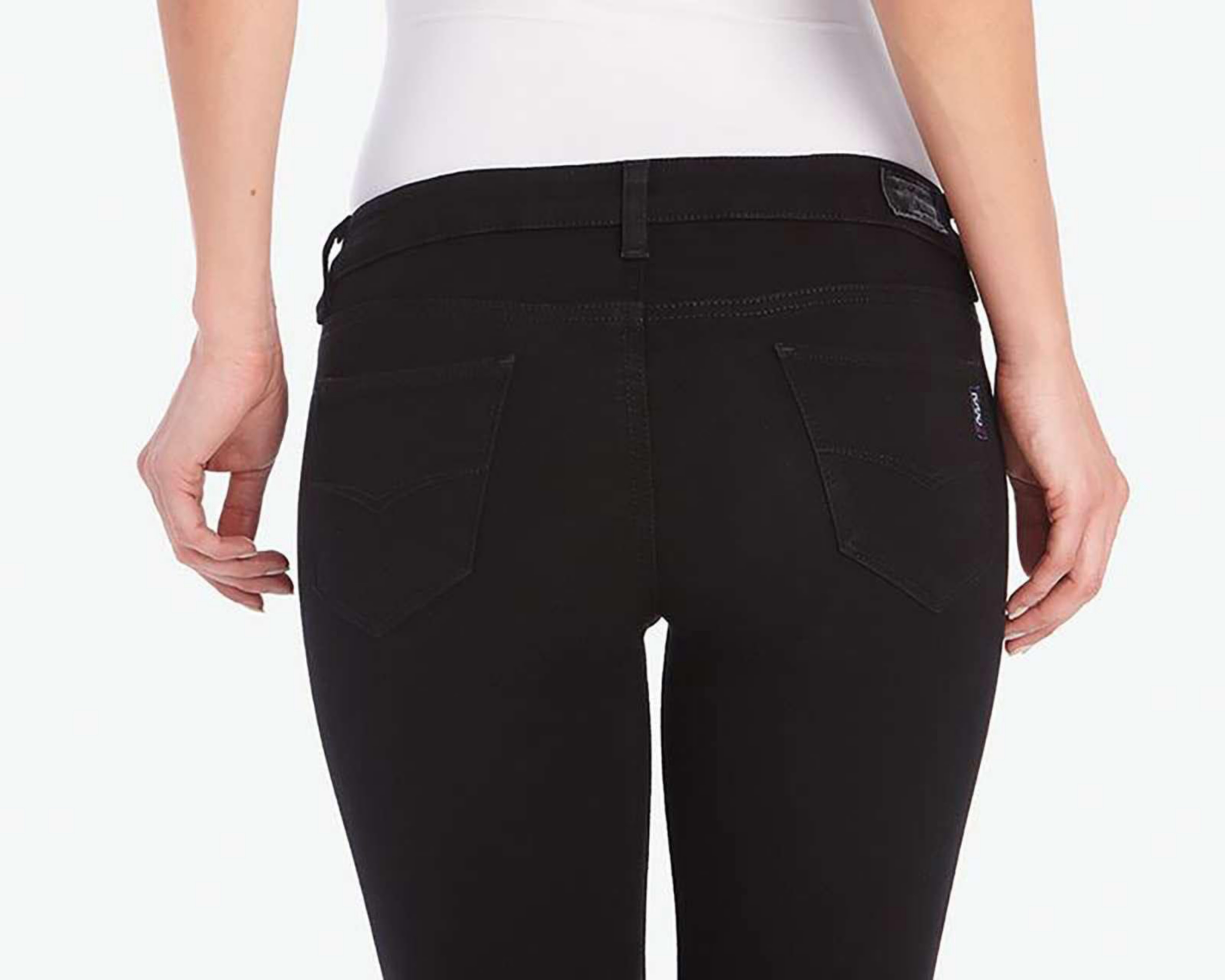 Jeans Oggi Carol Super Slim Negro Coppel