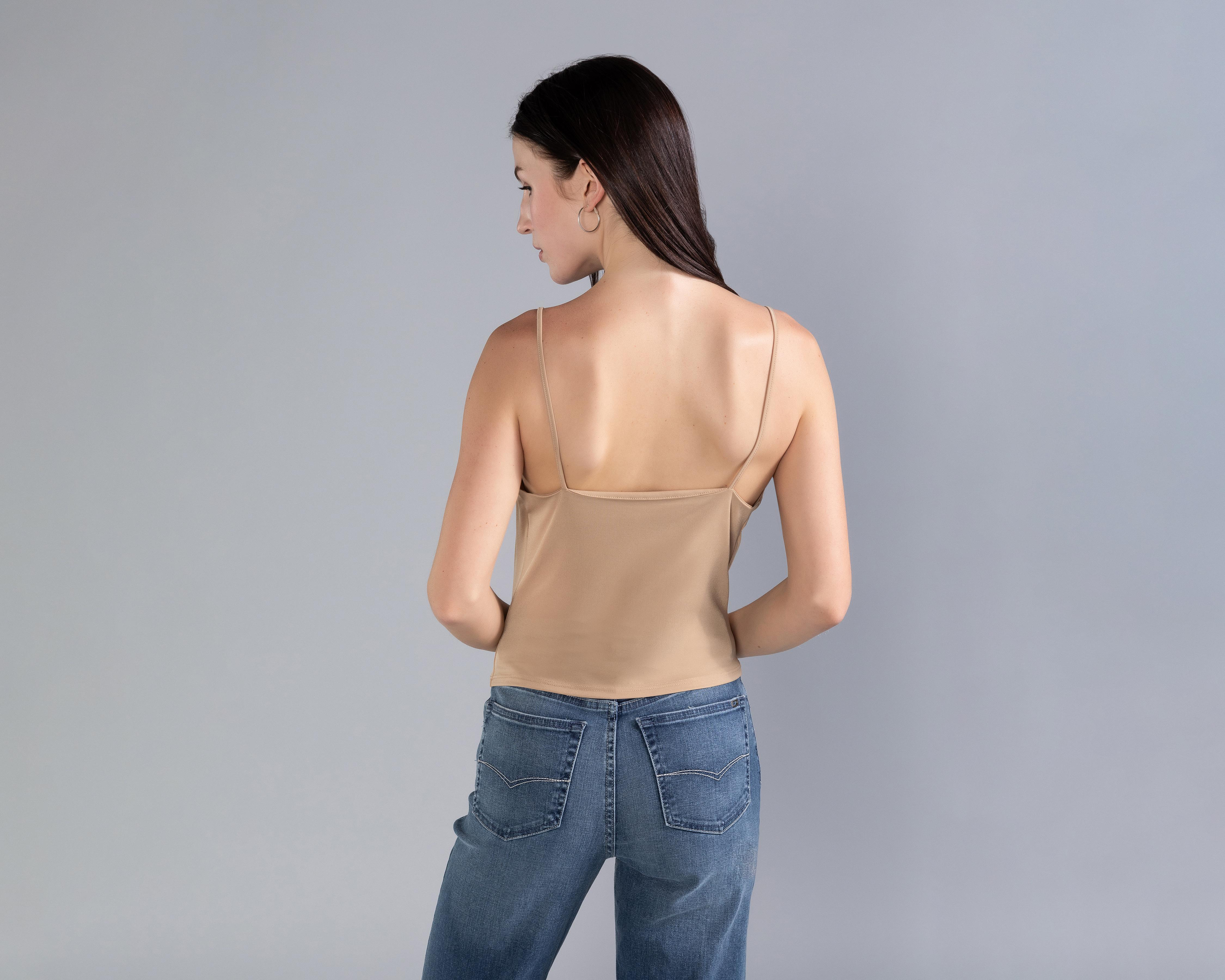 Foto 3 | Blusa Thinner sin Mangas para Mujer